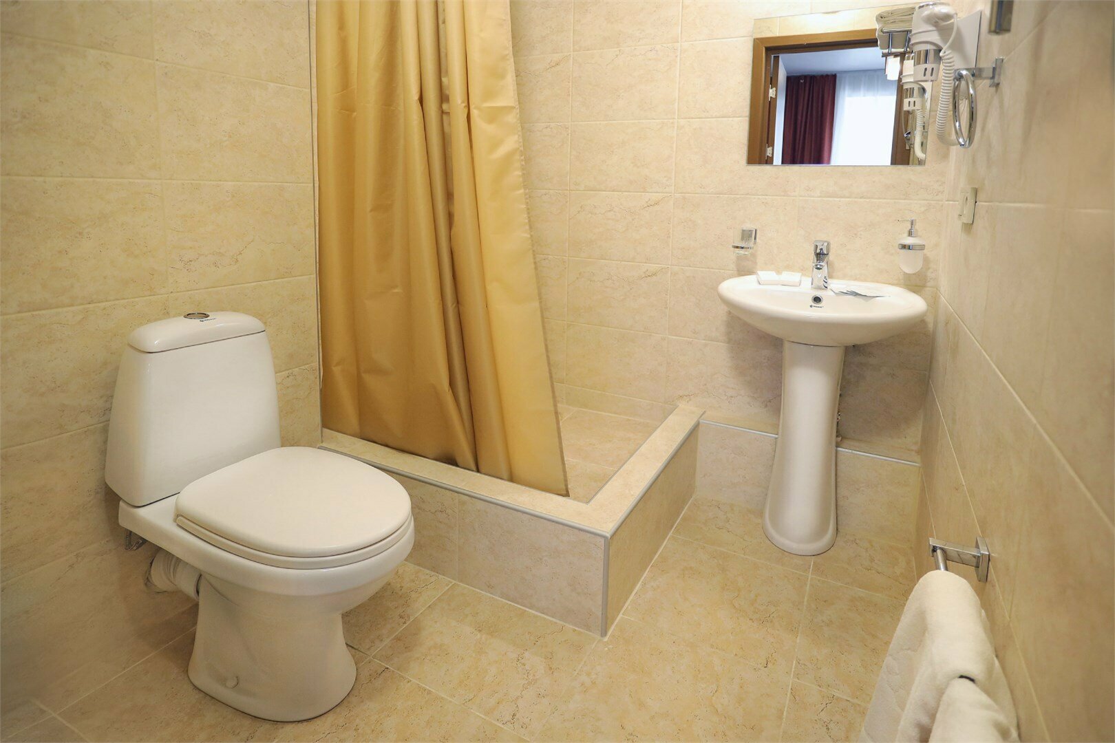 Стандартный двухместный номер с 1 кроватью или 2 отдельными кроватями