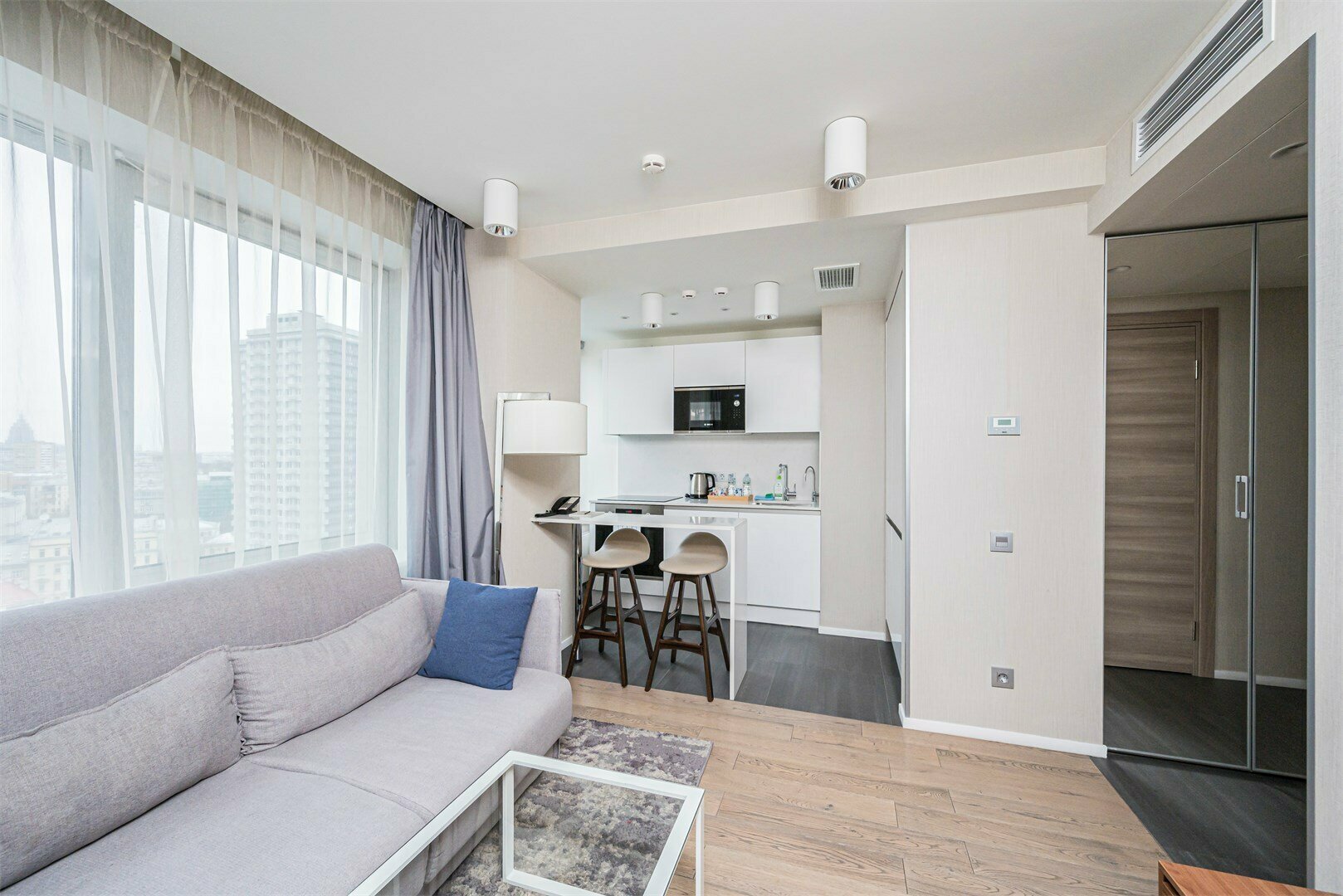 Апартаменты с 1 спальней Junior