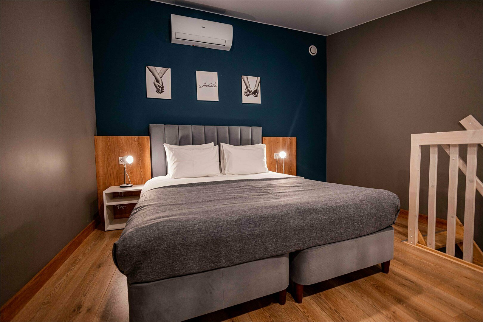 Двухуровневый номер-студия