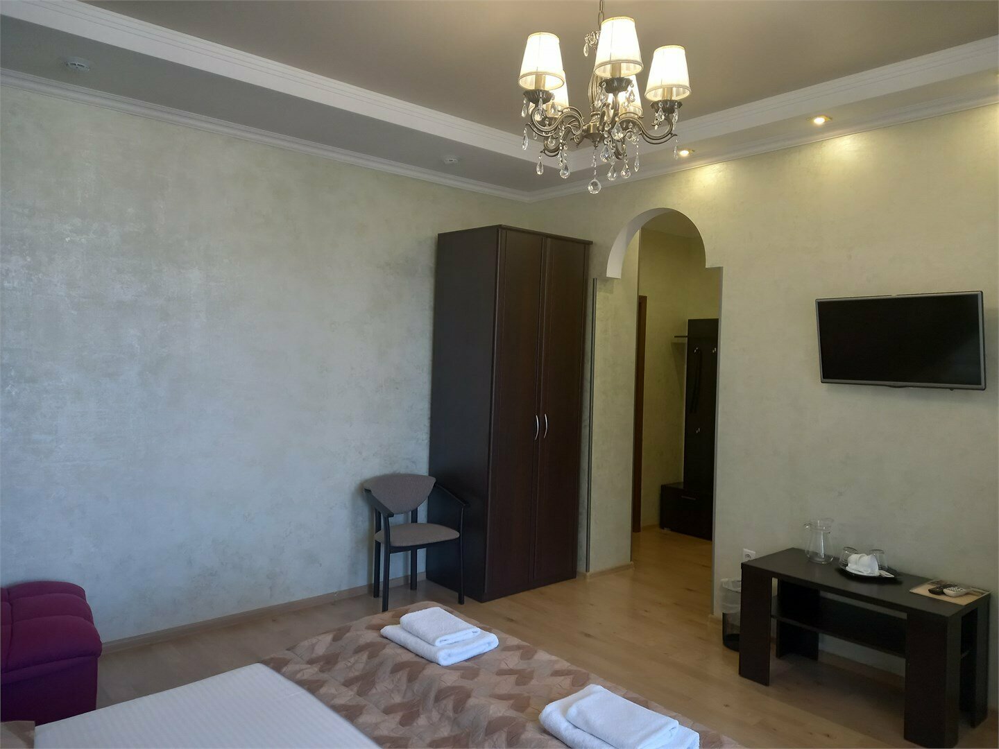 "Комфорт" с балконом  без вида на море (3-й этаж)