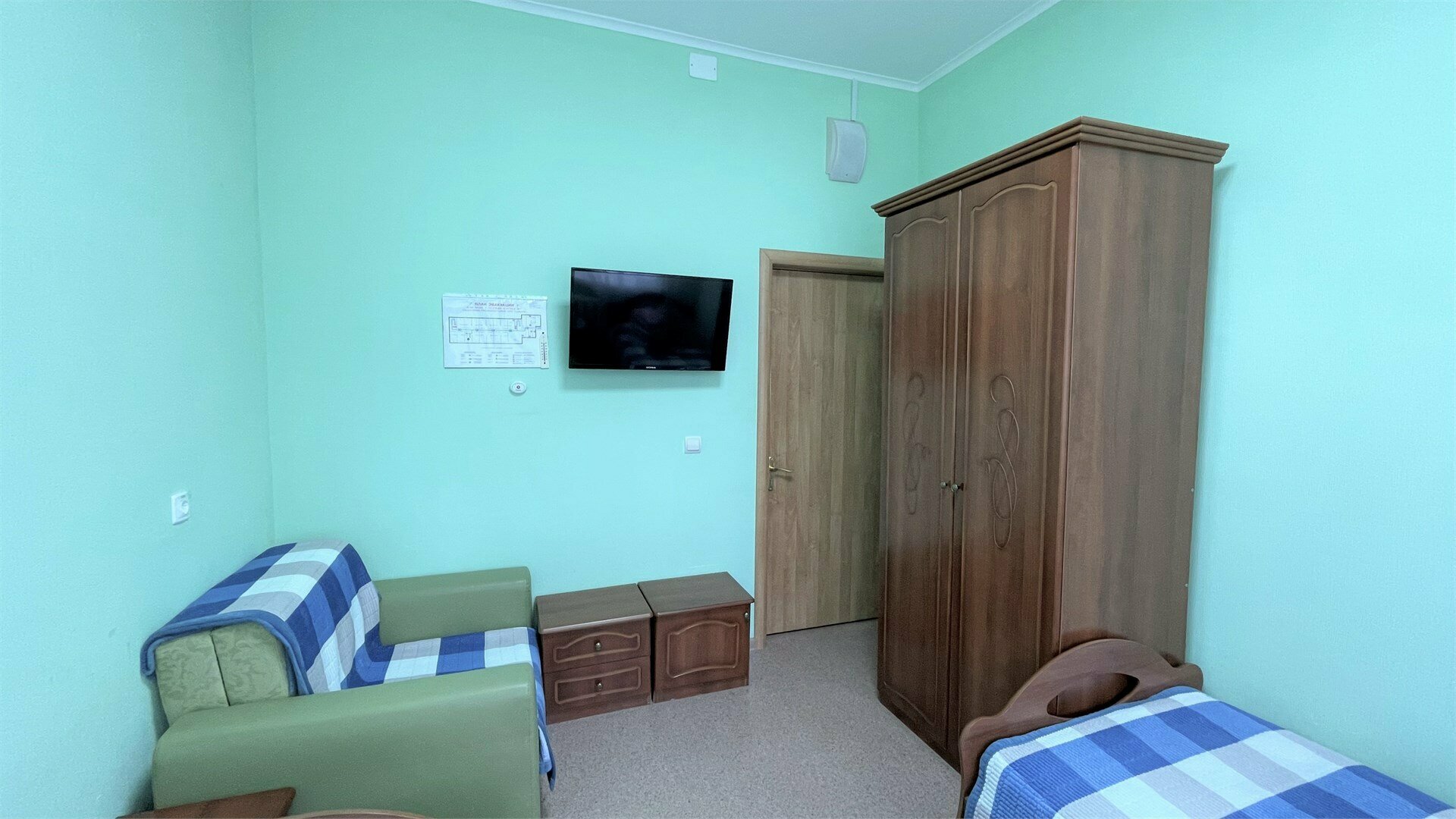 Номер «Стандарт» (2-местный, 1-комнатный) 1 корпус