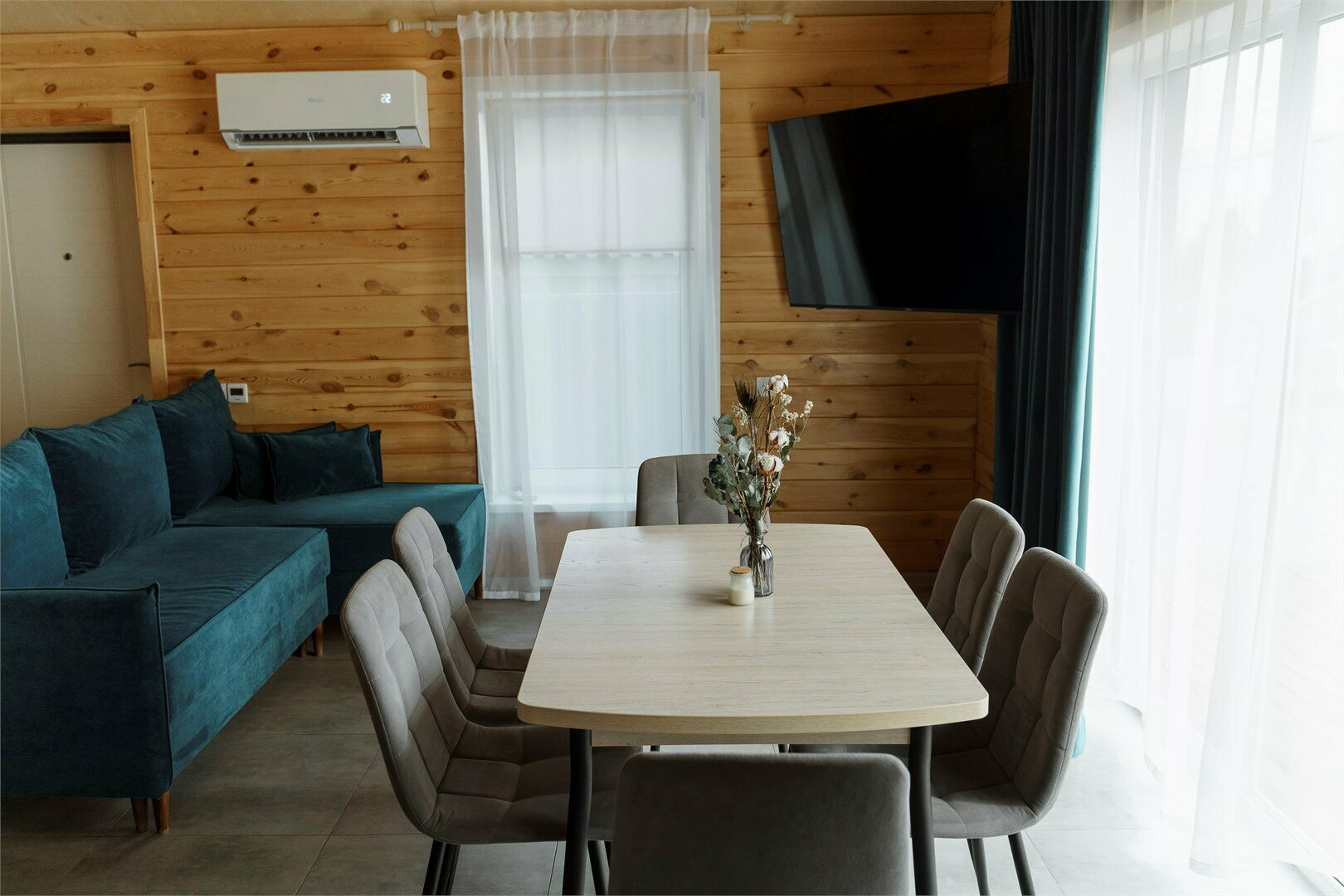 Коттедж с видом на горы