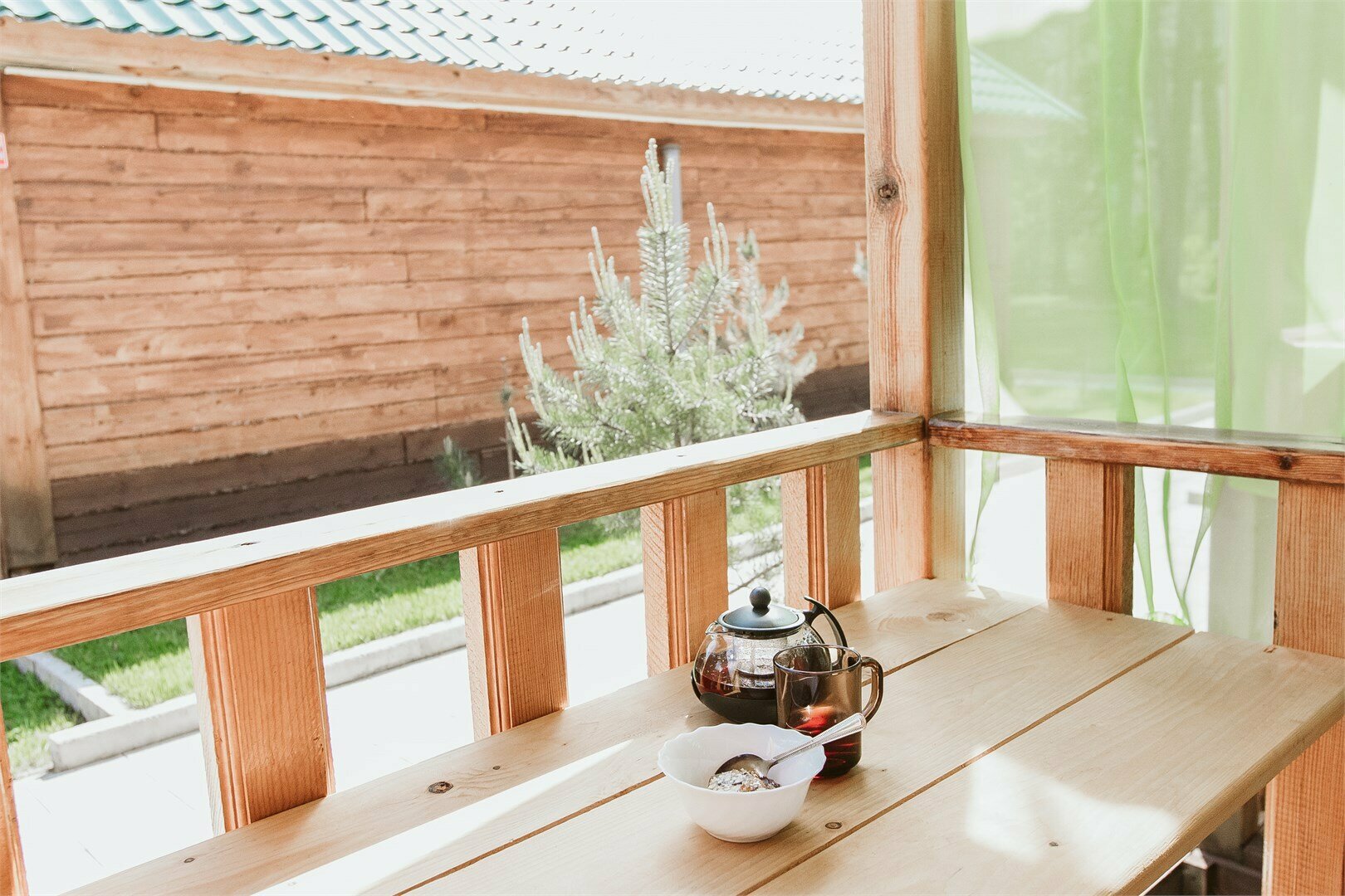 Дом с панорамными окнами