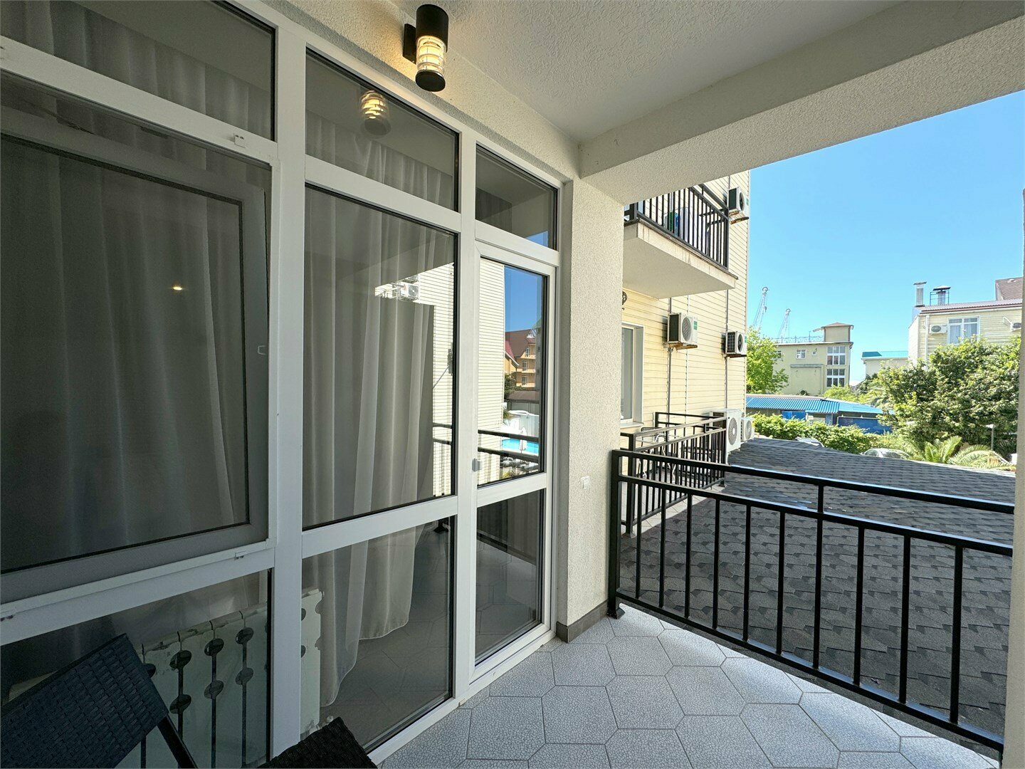 Семейный номер с террасой