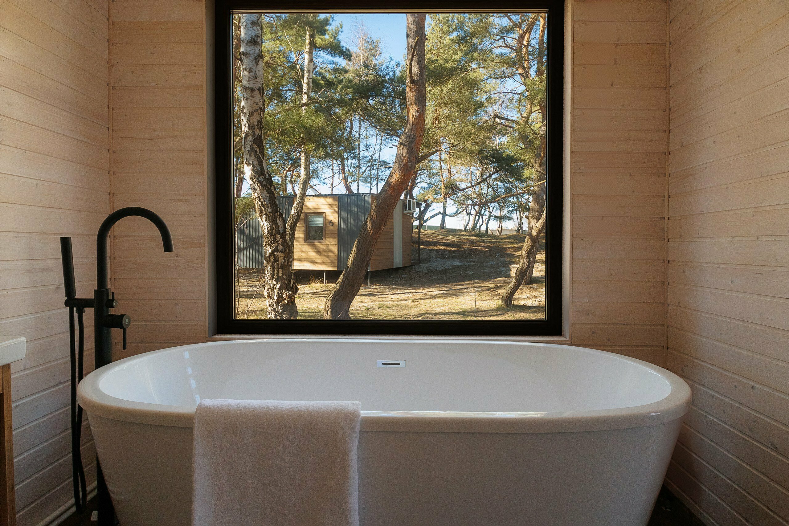 Двухкомнатный домик с ванной