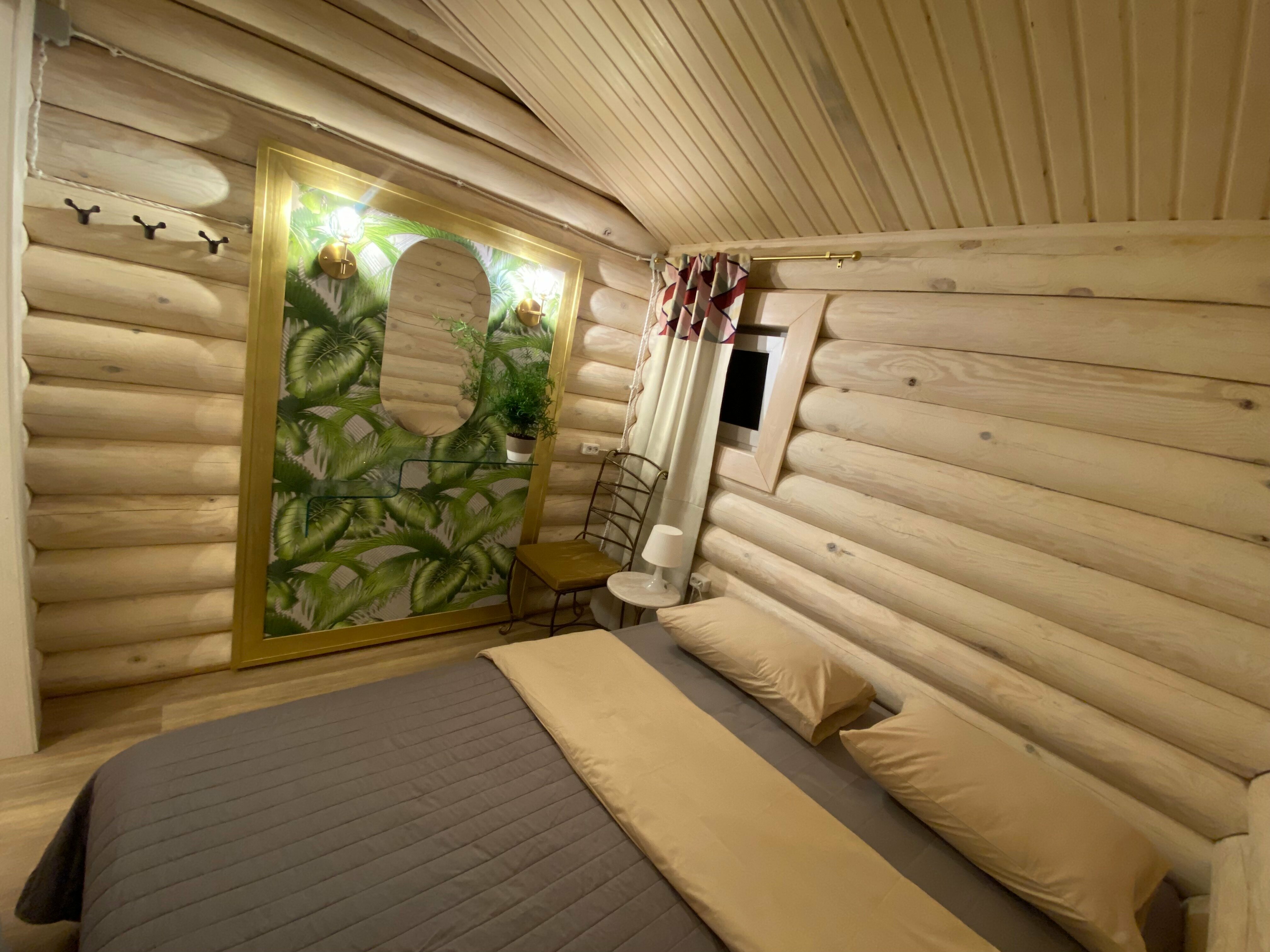 Четырехместный номер с видом на сад