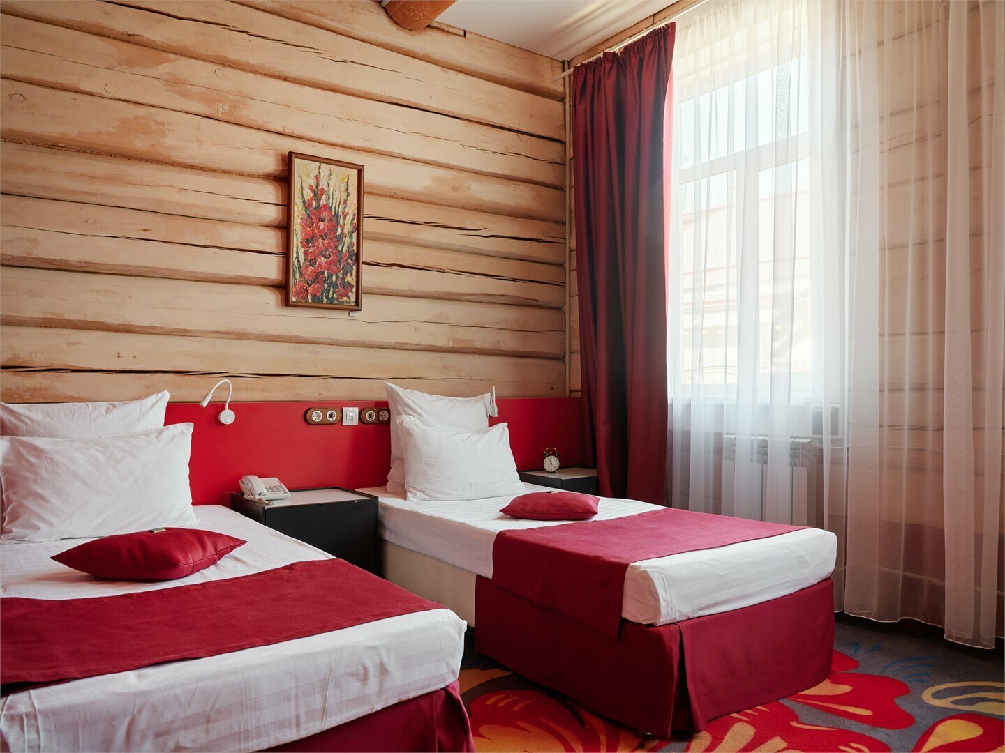 Двухместный номер с 1 кроватью или 2 отдельными кроватями, вид на город