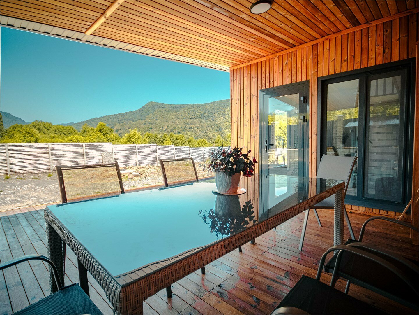 Дом "Маус" в горах с чаном и баней на дровах