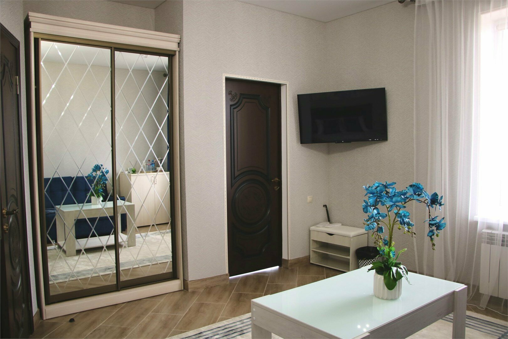 Номер с кроватью размера «queen-size»