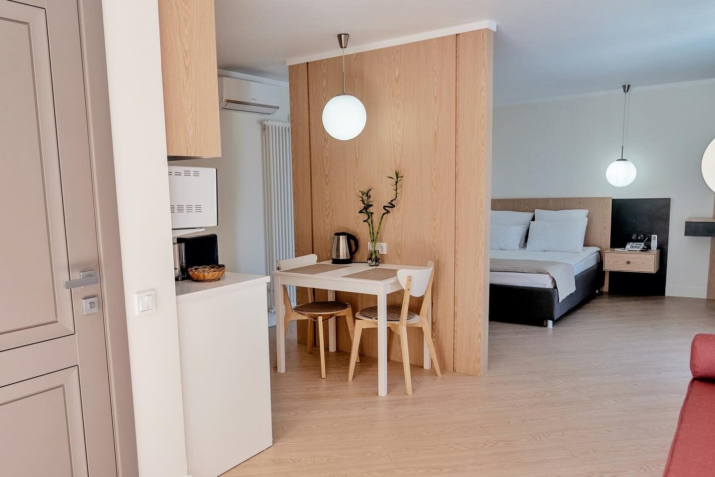 Апартаменты с кухней и патио