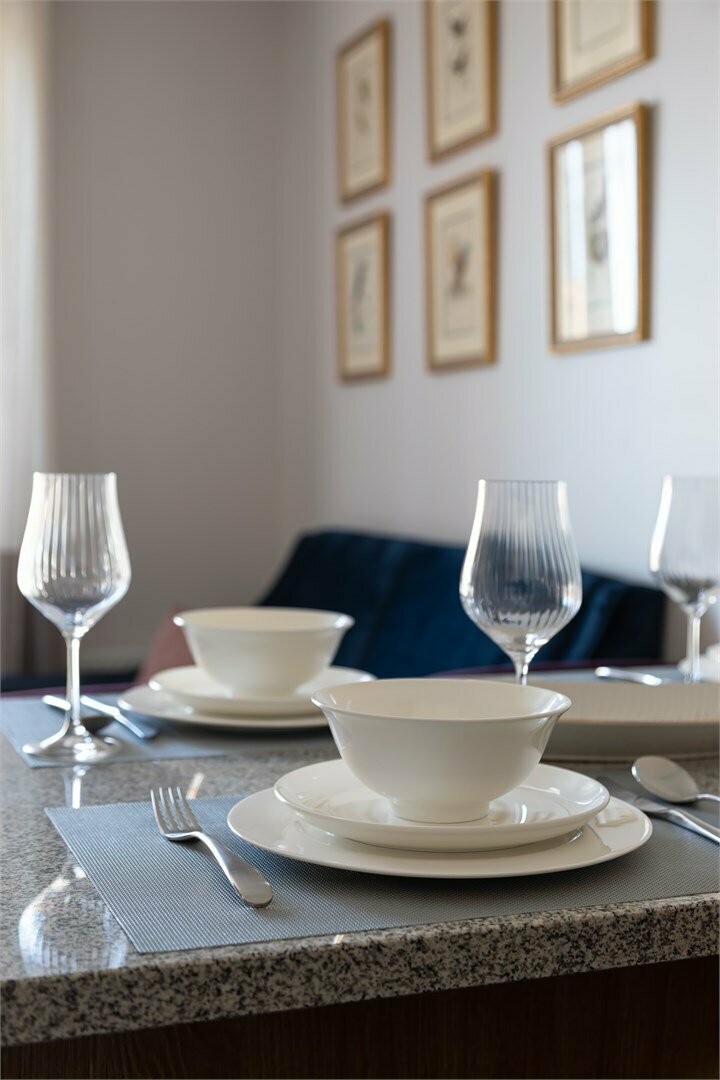 Brassica Bird - небольшой уютный апартмент с одной спальней и раскладным диваном,  размещенном в объединенной зоне гостиной/кухни