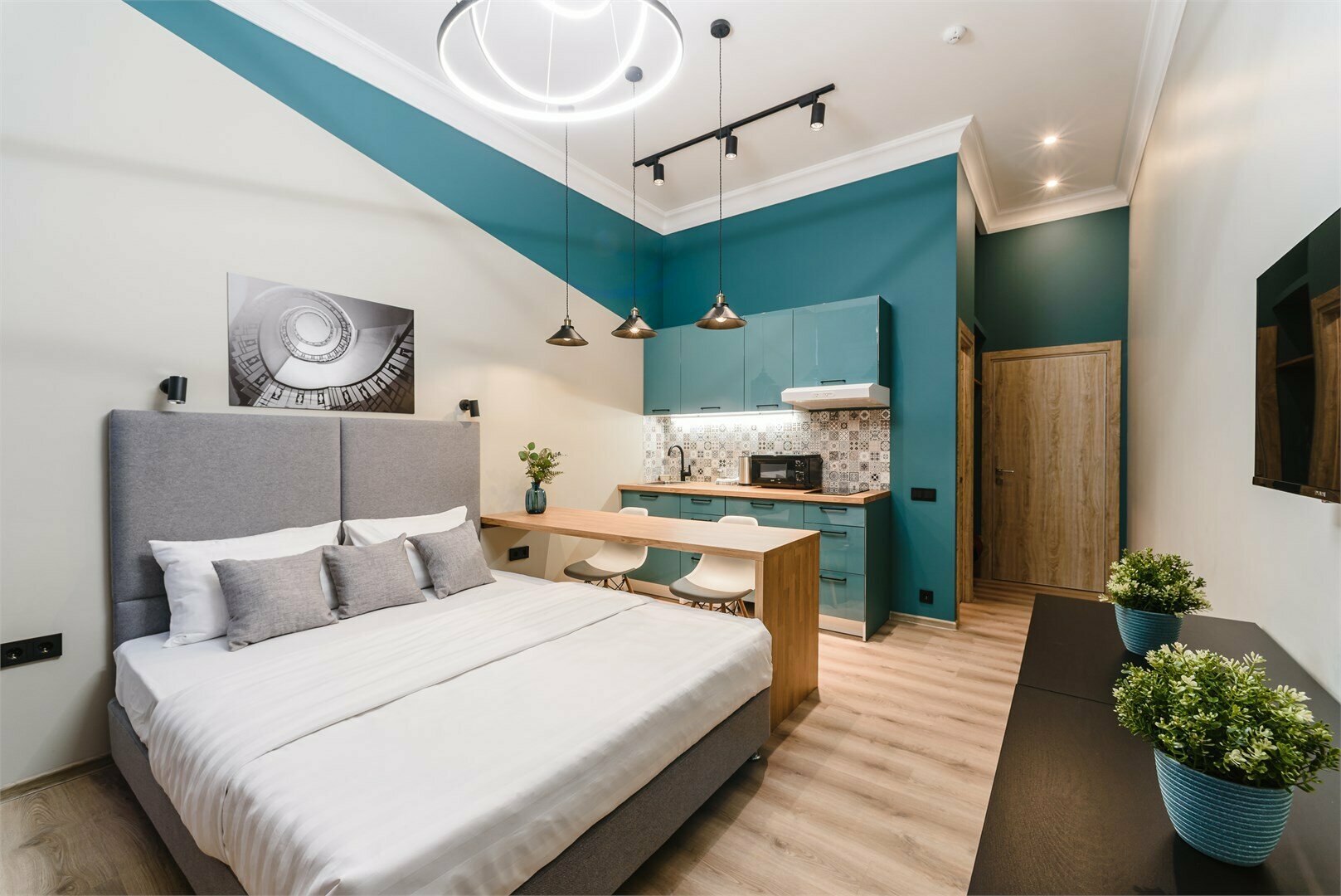 Двухместный номер с 1 кроватью и собственной ванной комнатой