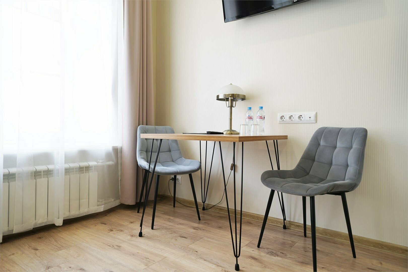 Меблированная комната формата «Расширенный+» с 2 кроватями