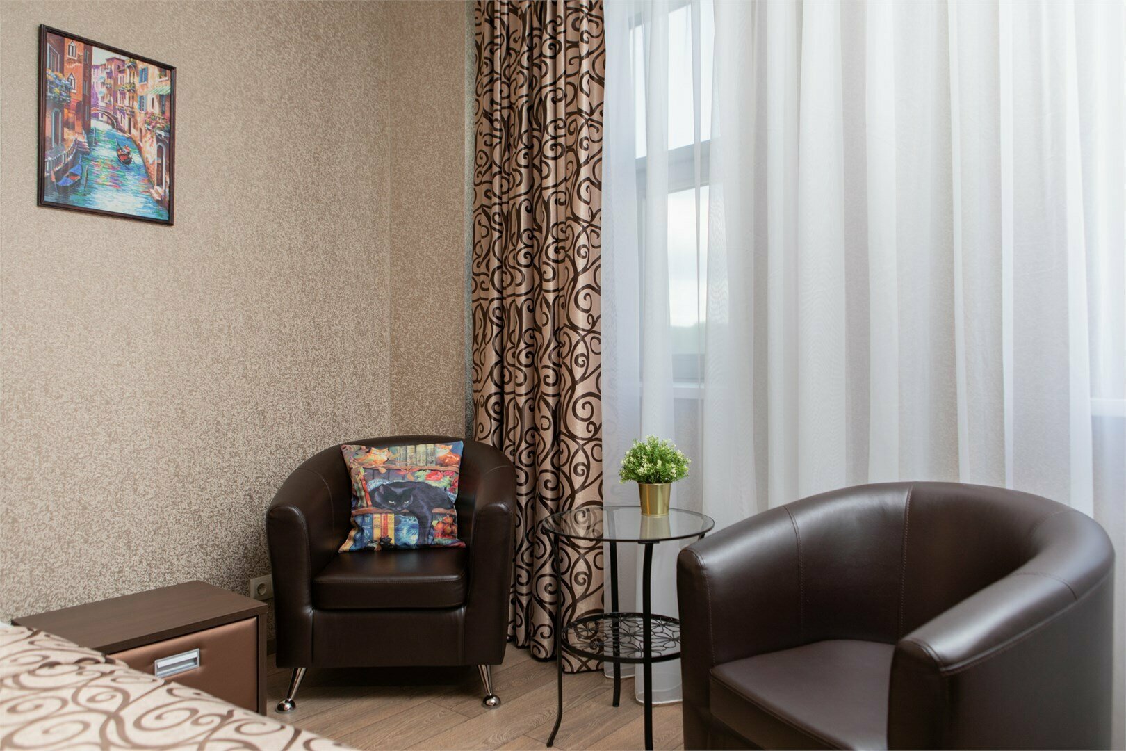 Двухместный номер с 1 двухспальной кроватью