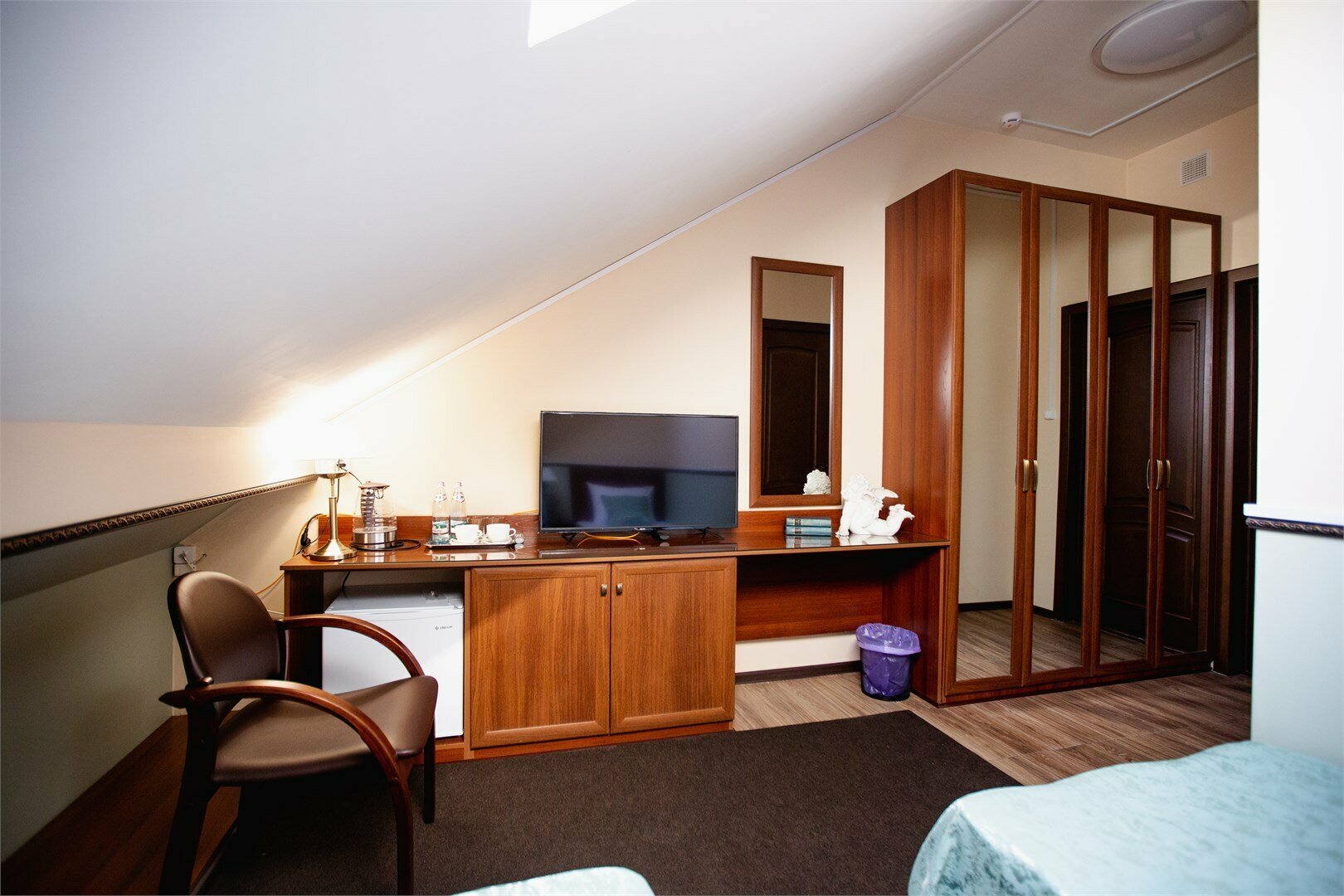 Стандартный двухместный номер,  2 односпальные кровати с традиционными матрасами.