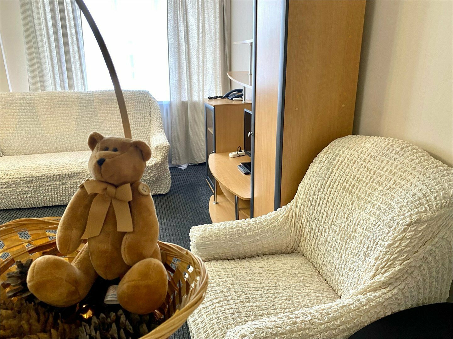 Улучшенный двухместный номер с 2 отдельными кроватями