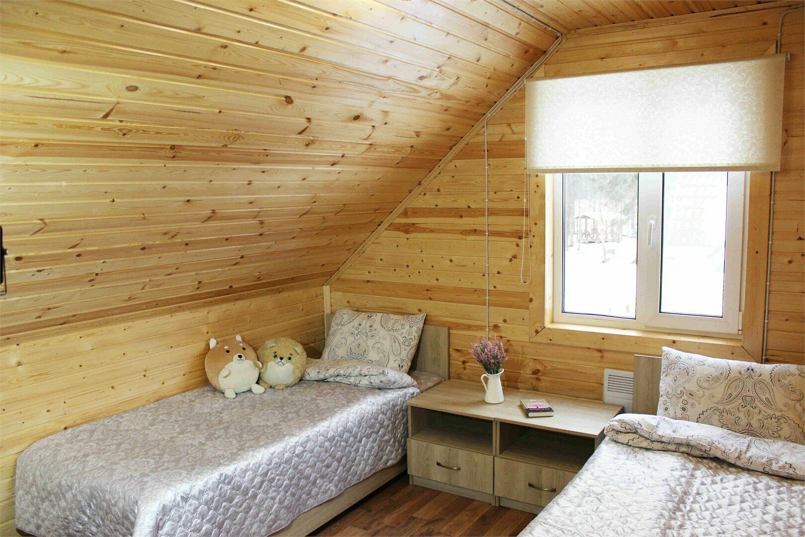 8ми местный коттедж с 4мя спальнями