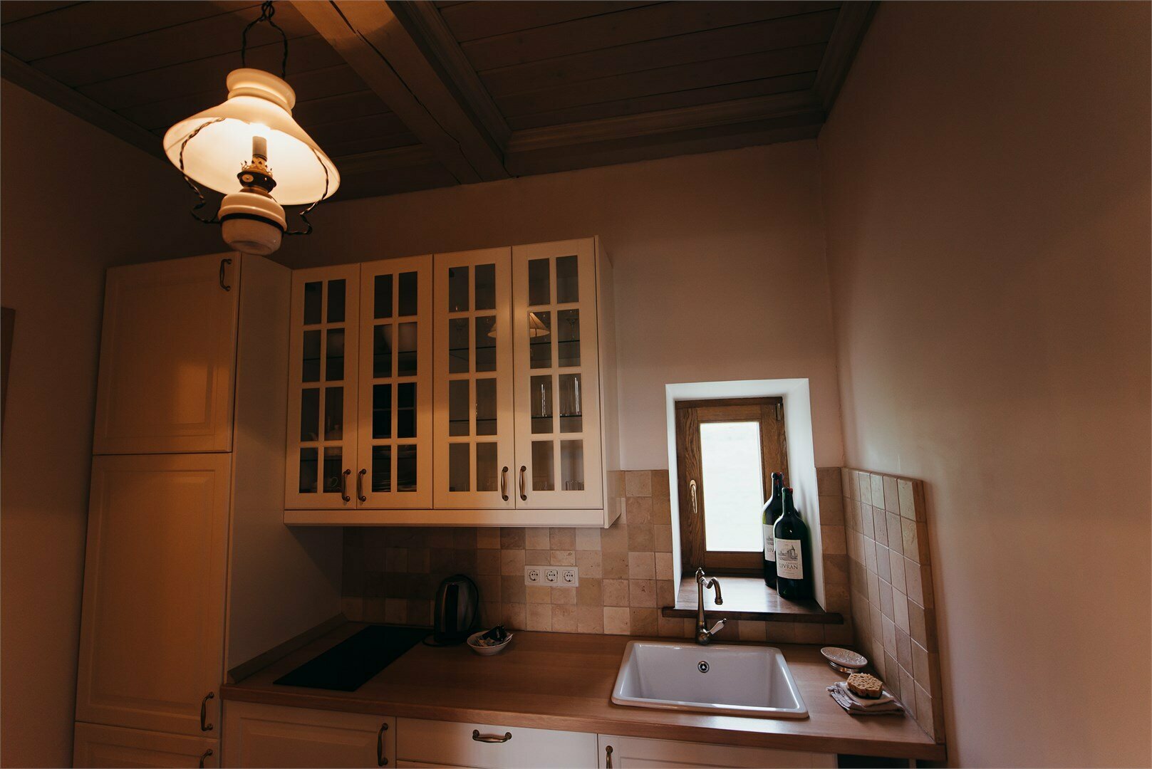 Левое крыло дома с мезонином