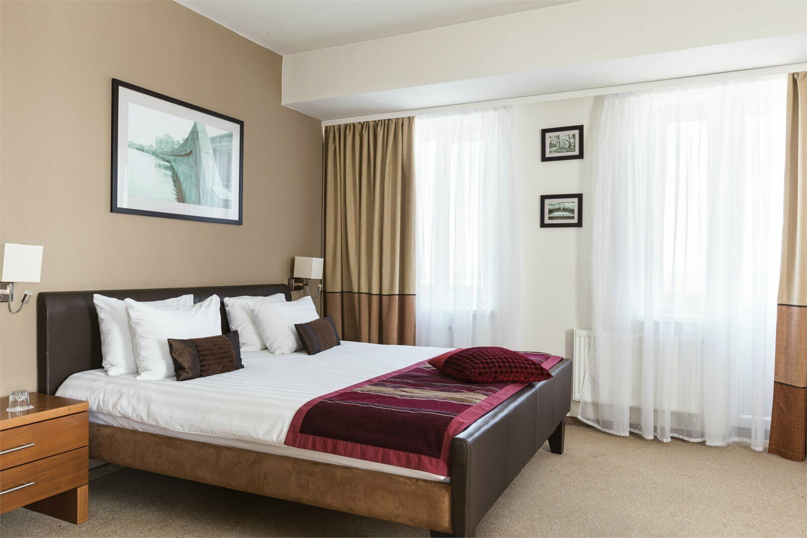 Апартаменты с одной спальней и мини-кухней