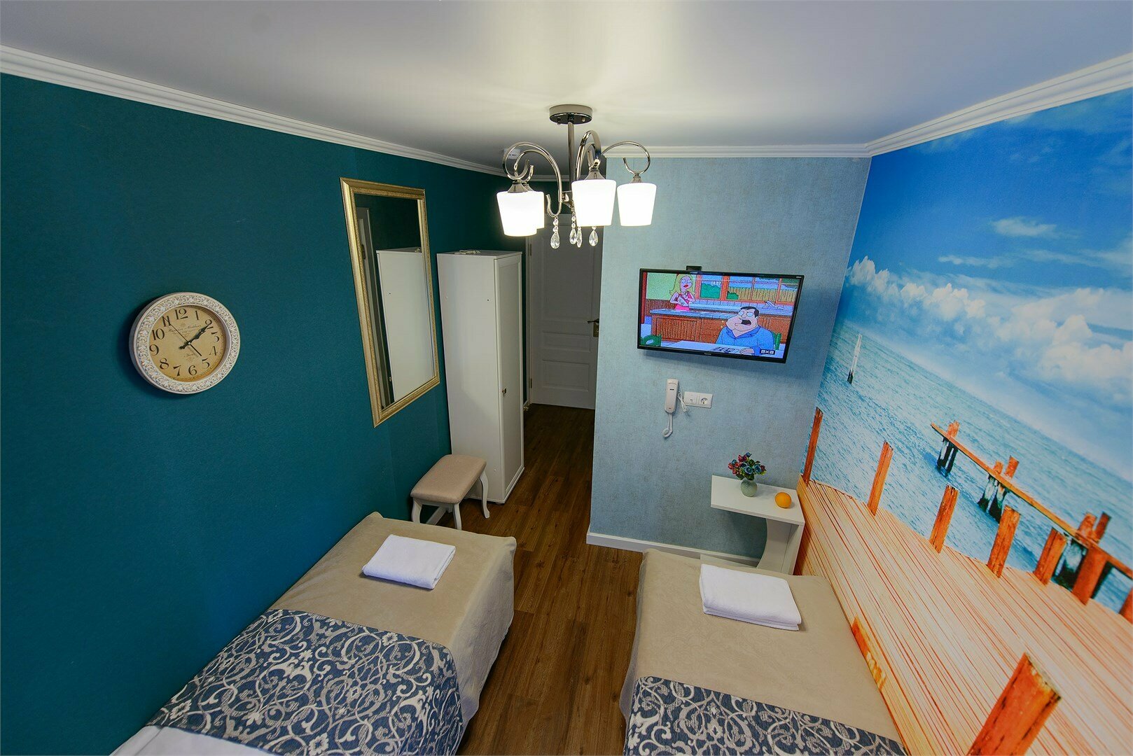 Стандартный двухместный номер с 1 кроватью или 2 отдельными кроватями