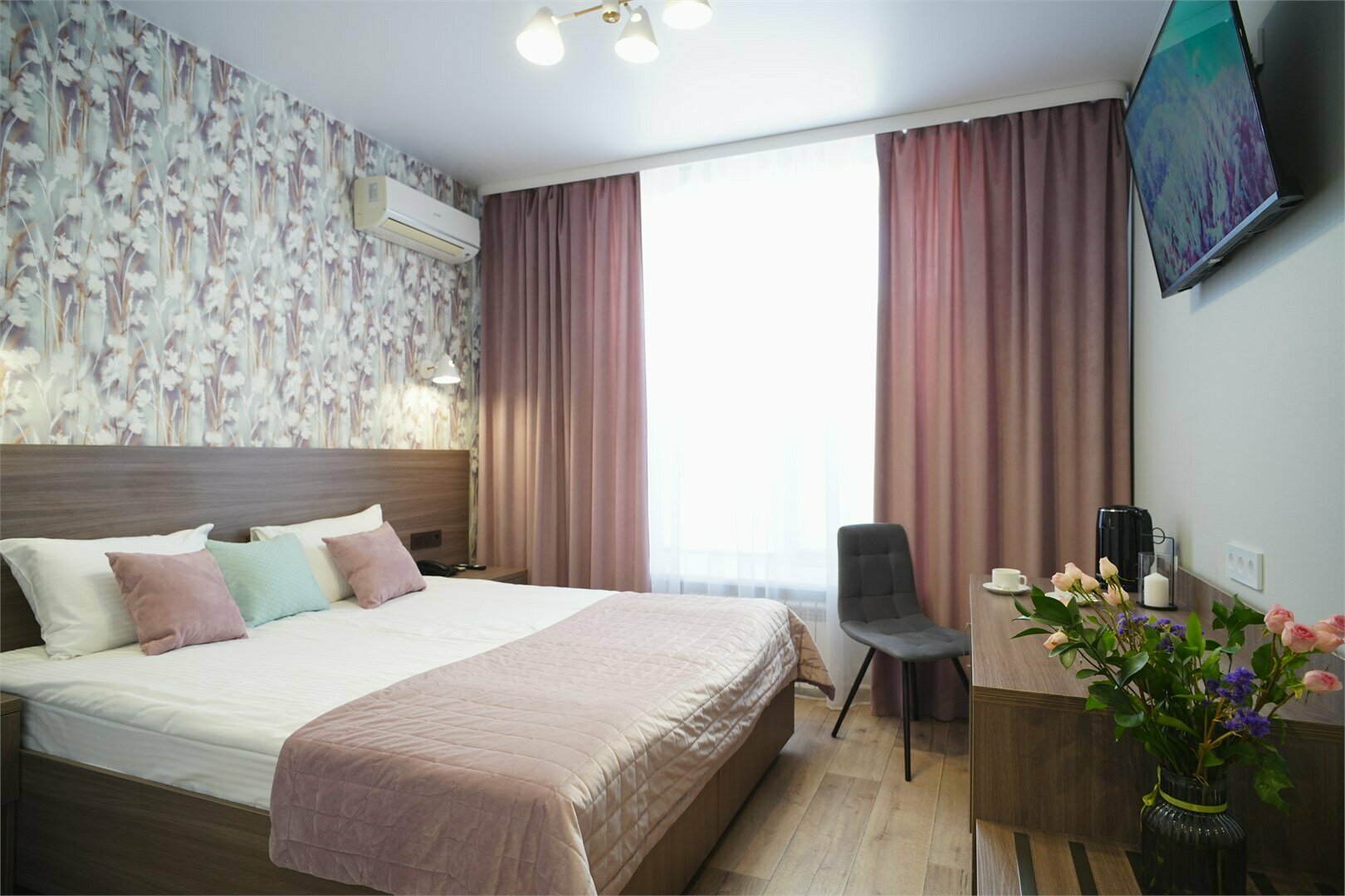 Комфорт с 1 двуспальной кроватью или 2-мя односпальными