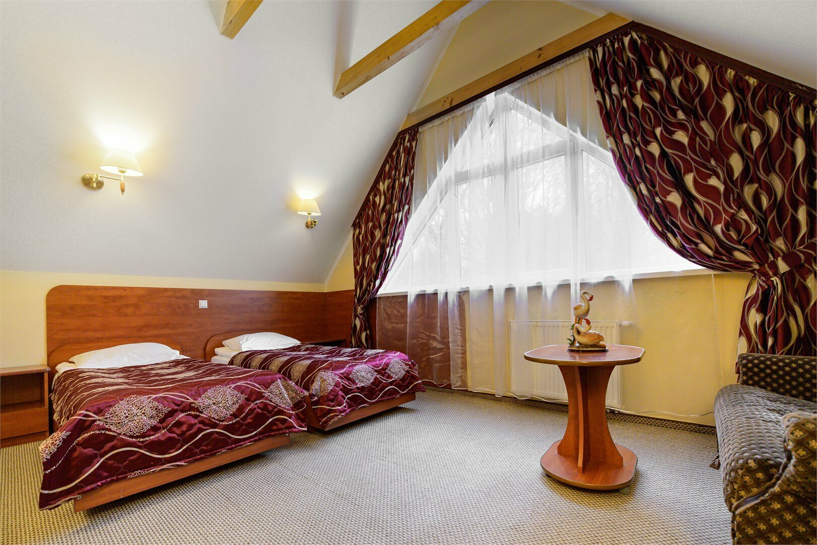 «Двухместное размещение» с 1 кроватью или 2 отдельными кроватями