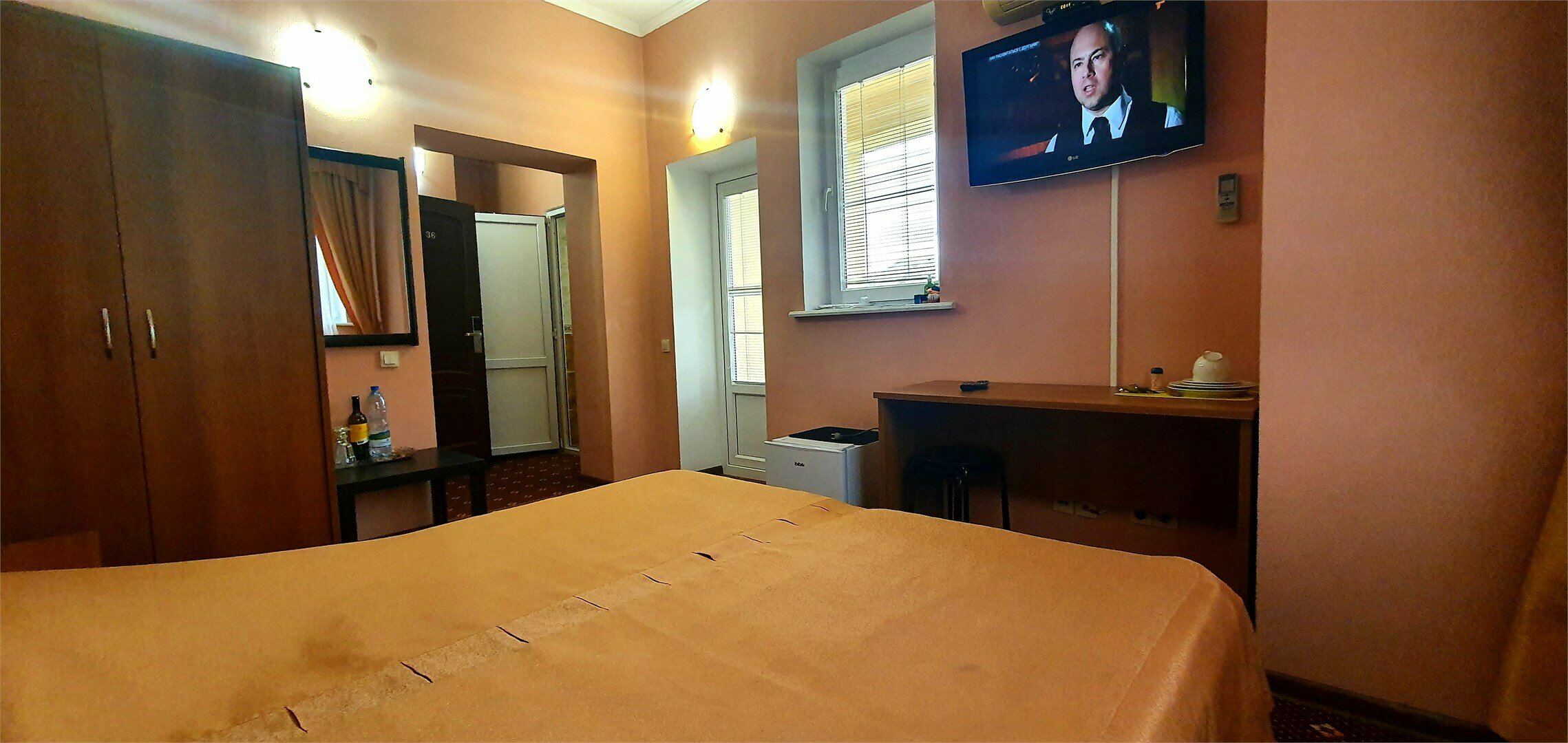 Двухместный номер с двумя отдельными кроватями и балконом № 36