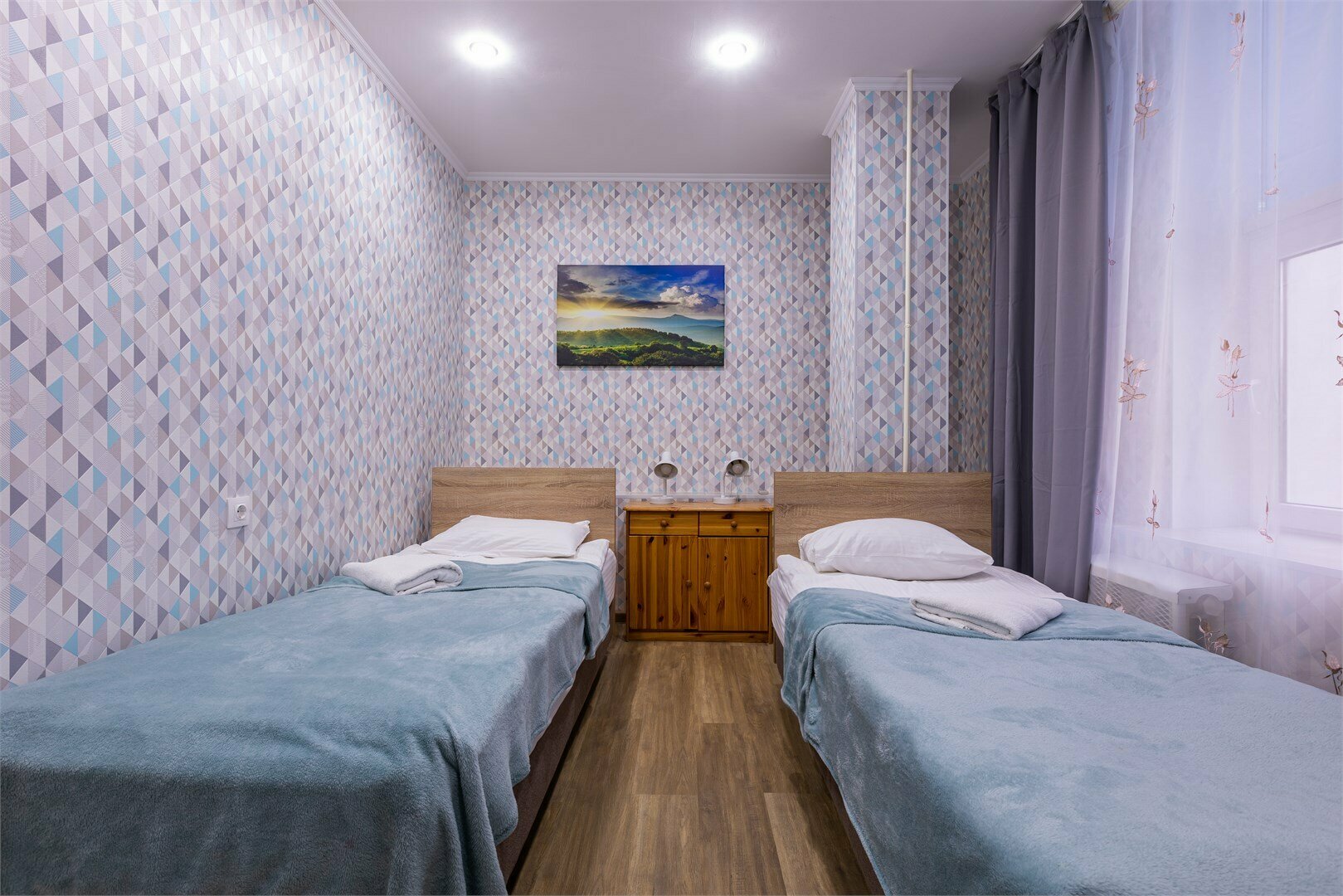 Двухместный номер с 2 отдельными кроватями