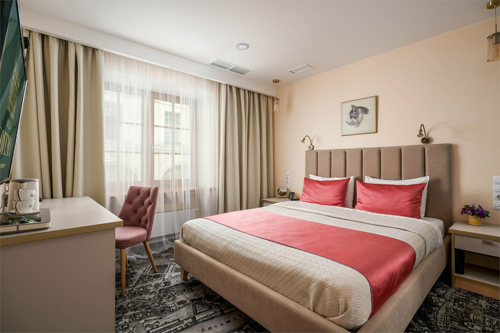 Стандартный двухместный номер с 1 кроватью