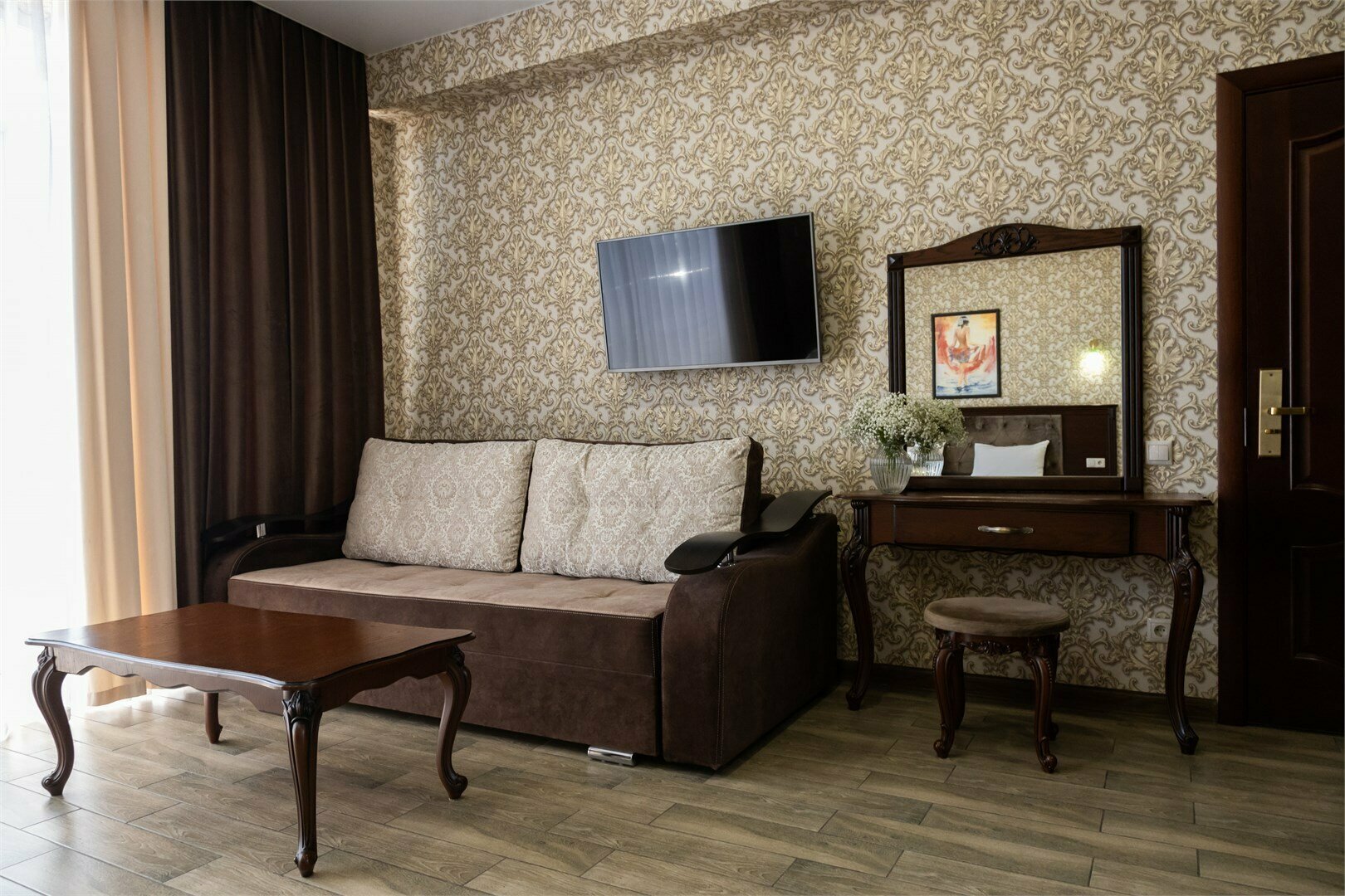 Люкс с балконом и видом на море