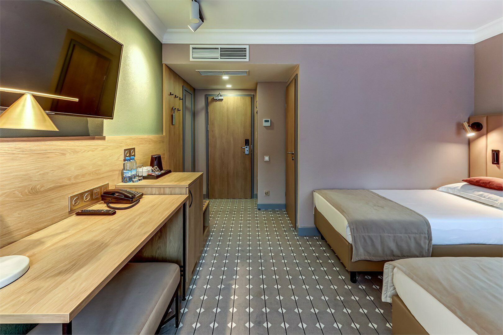 Стандартный двухместный номер с 1 кроватью или 2 отдельными кроватями