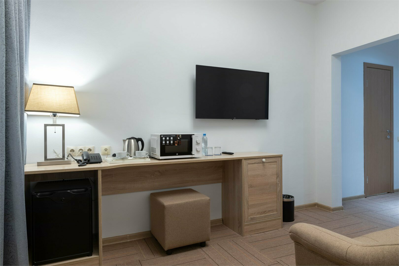 Номер с кроватью размера «queen-size»