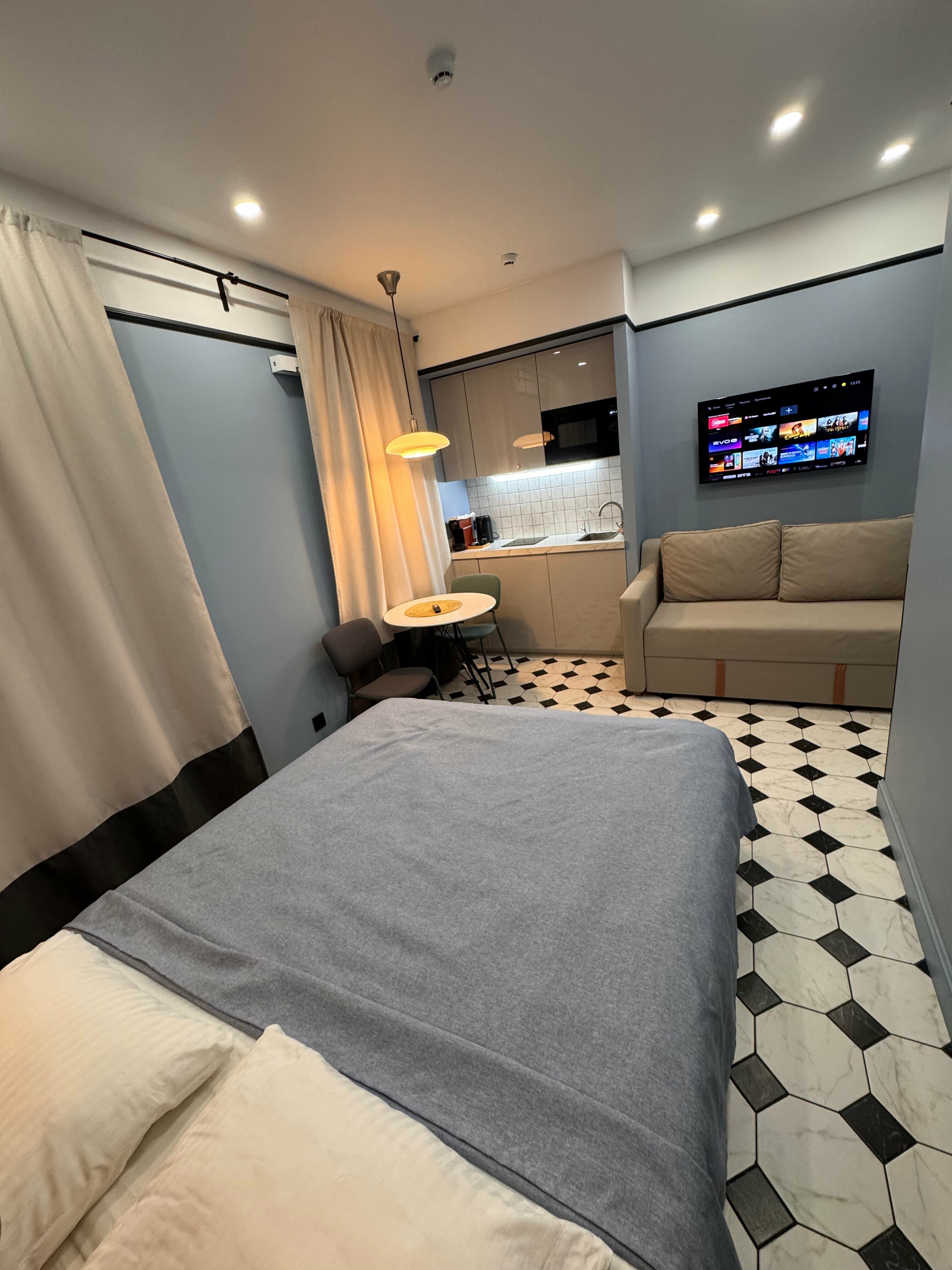 Апартаменты с 1 спальней