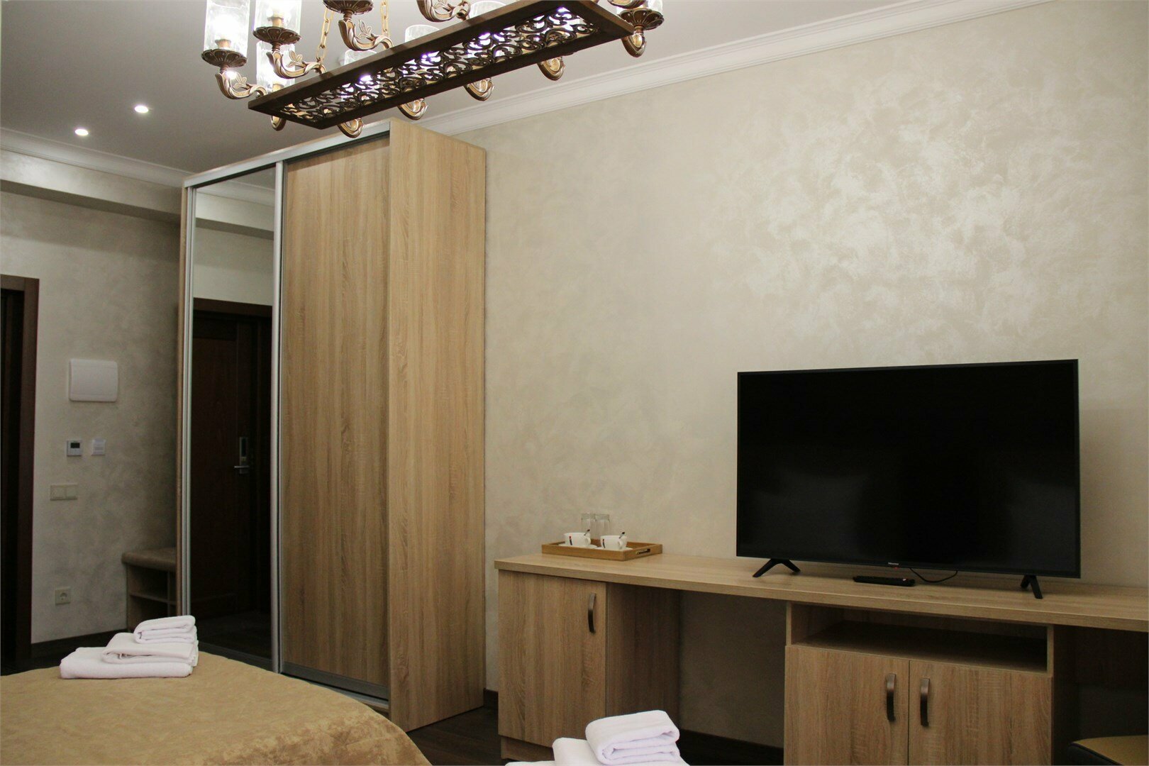 Небольшой двухместный номер с 1 кроватью или 2 отдельными кроватями