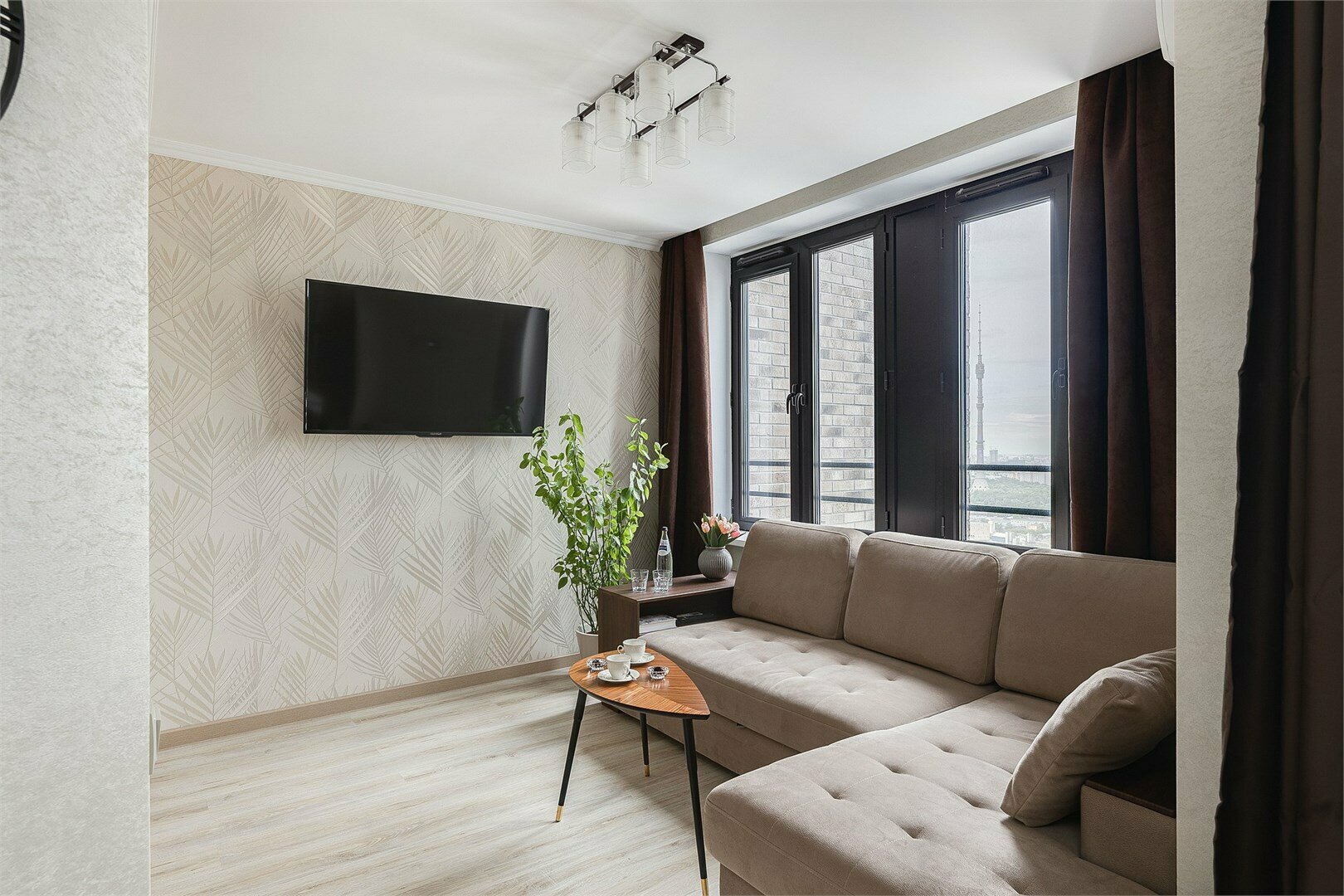 Sky Relax - 4х местные премиум апартаменты в "Савеловский-Сити" (37 этаж)