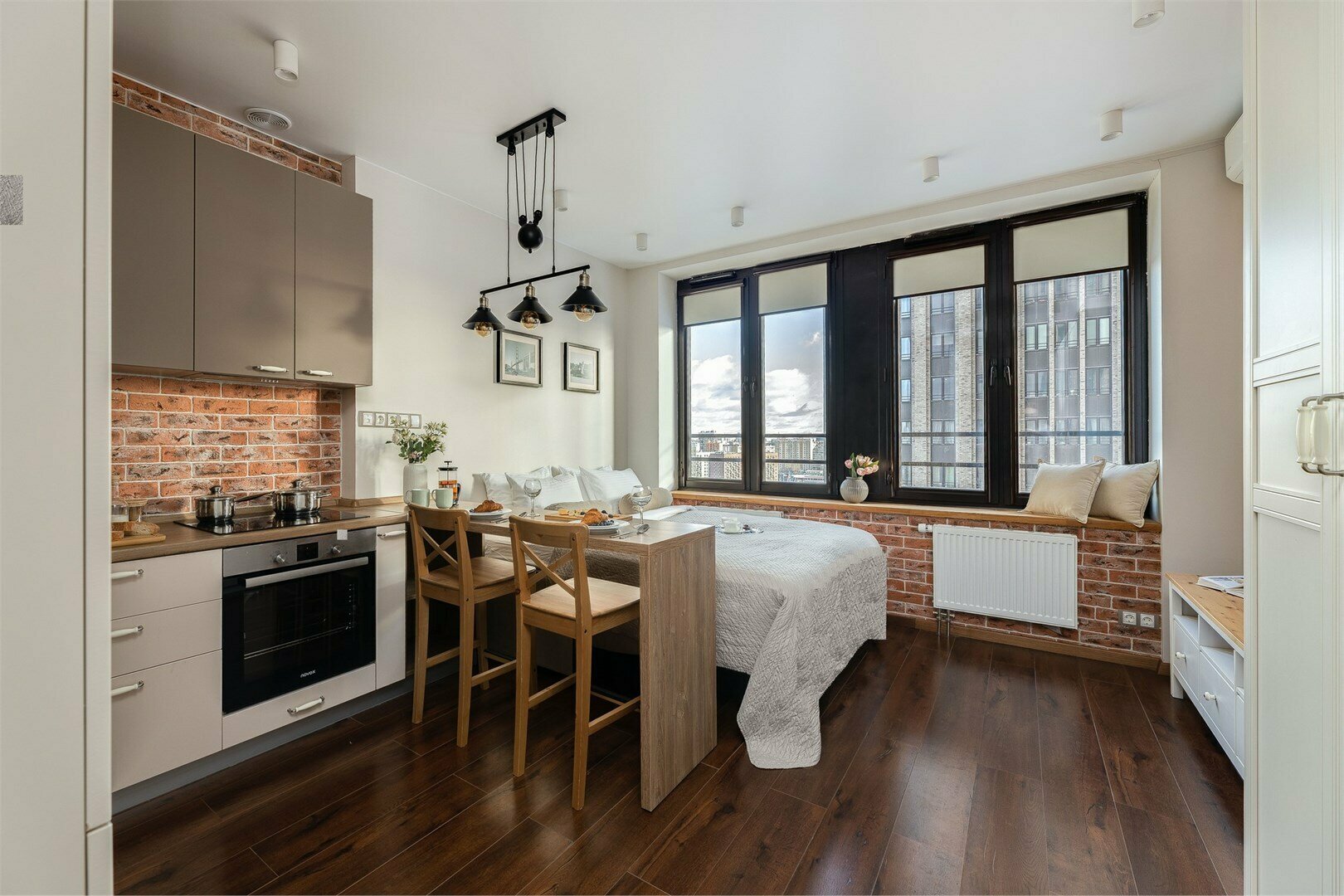 Vermont - 3х местные делюкс-апартаменты в "Савеловский-Сити" (15 этаж)