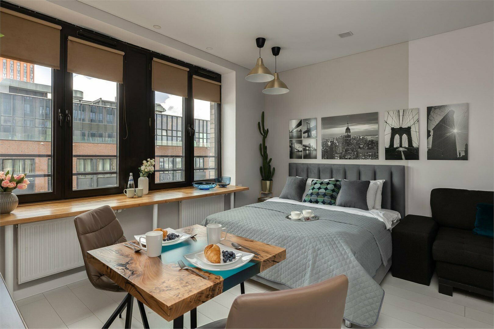 Valencia - 4х местные делюкс-апартаменты в "Савеловский-Сити" (21 этаж)