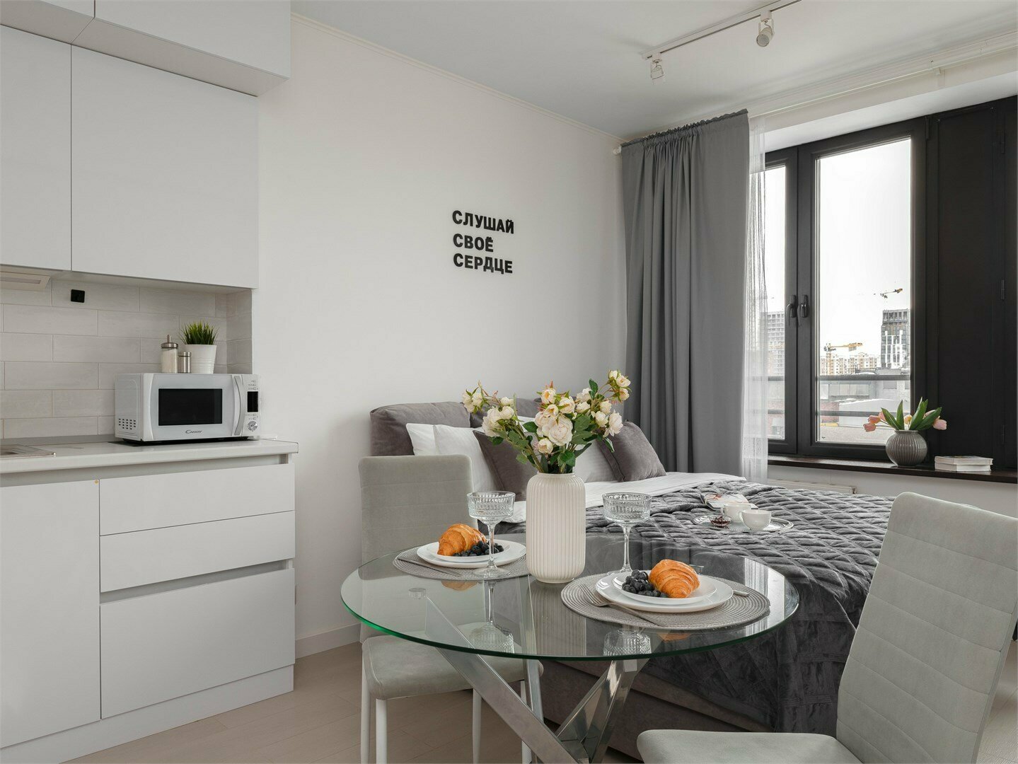 Alpin - 2х местные делюкс-апартаменты в "Савеловский-Сити" (6 этаж)