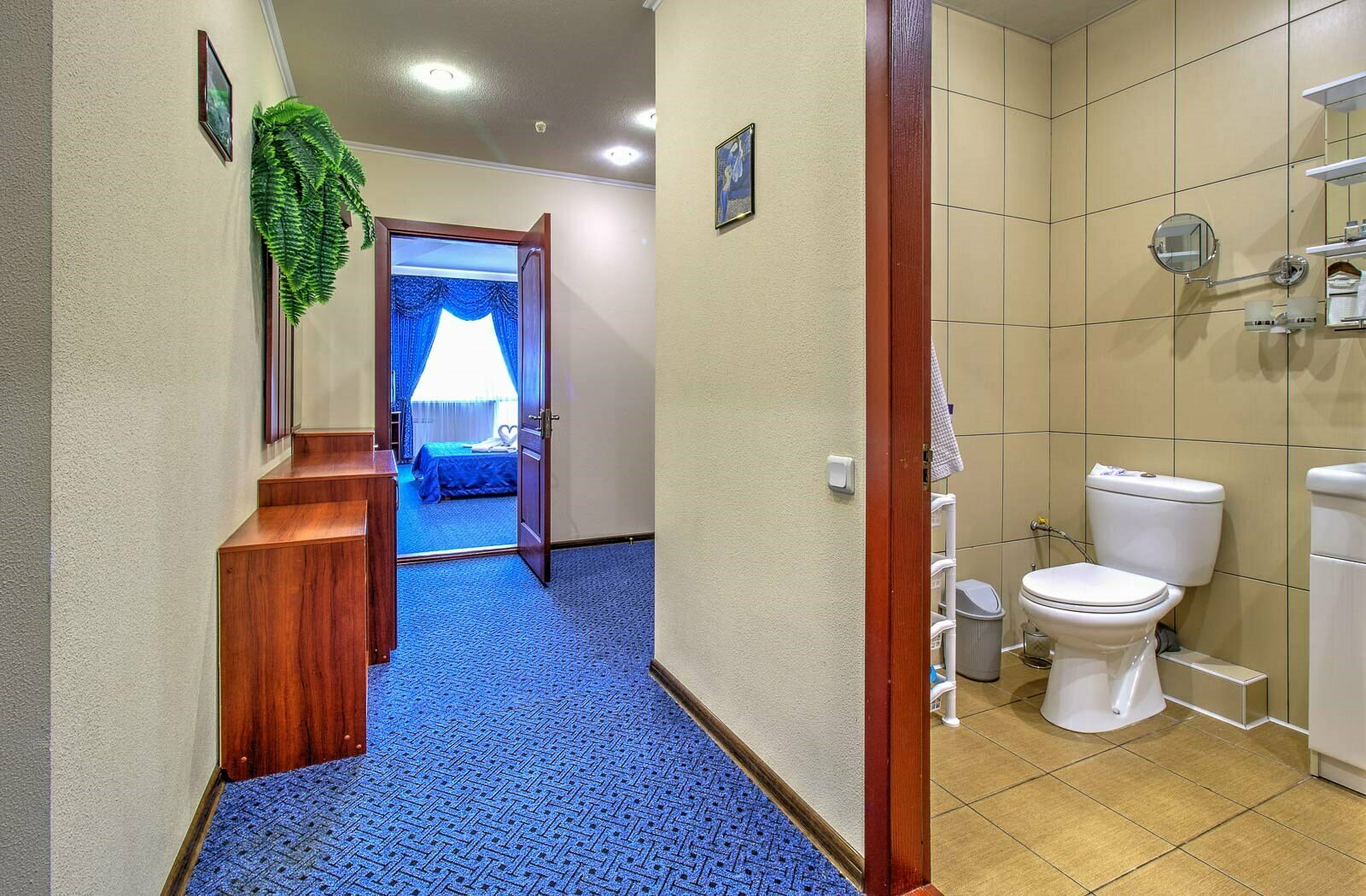 Люкс А двухкомнатный вид на море с балконами