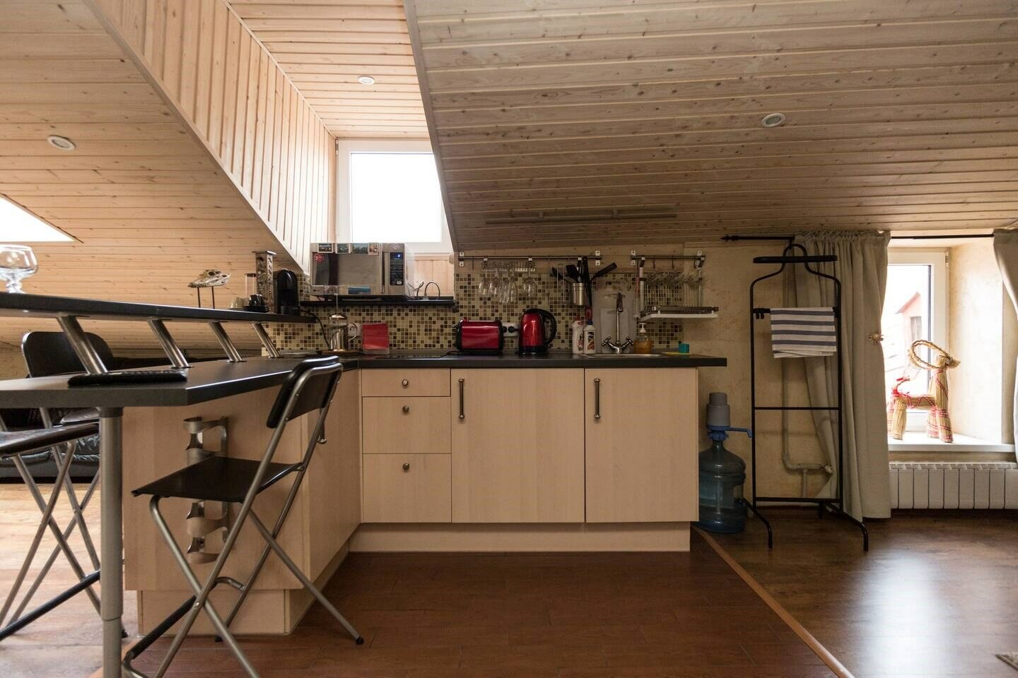 Апартаменты в мансарде