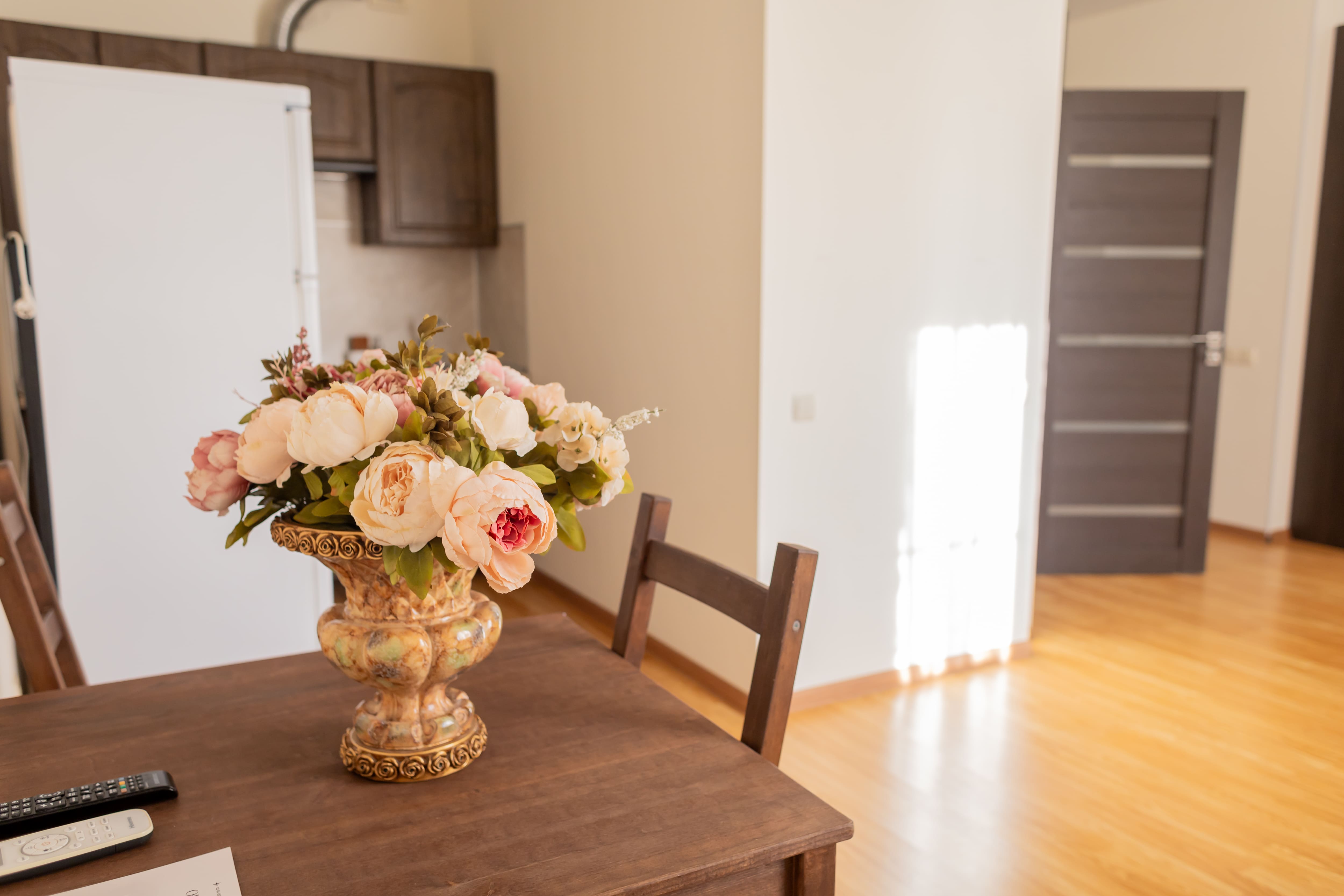 Стандарт с кухней, балконом, вид на бассейн (2-3 этаж), до 4-х гостей