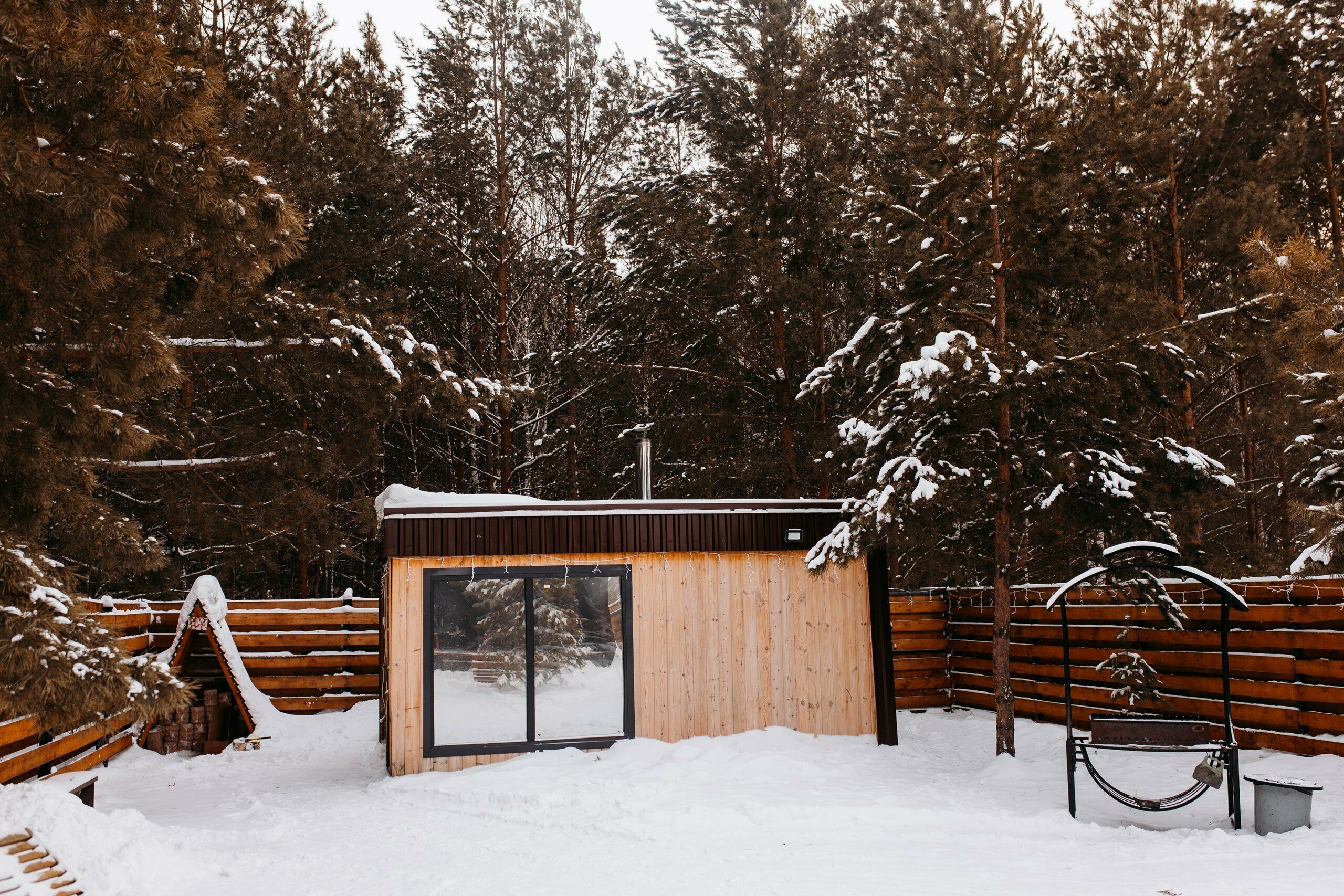 Дом с видом на лес