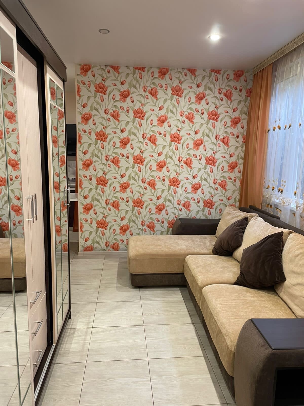 Апартаменты с 1 спальней