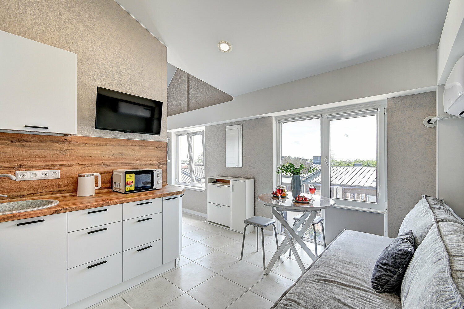 Апартаменты с 1 спальней