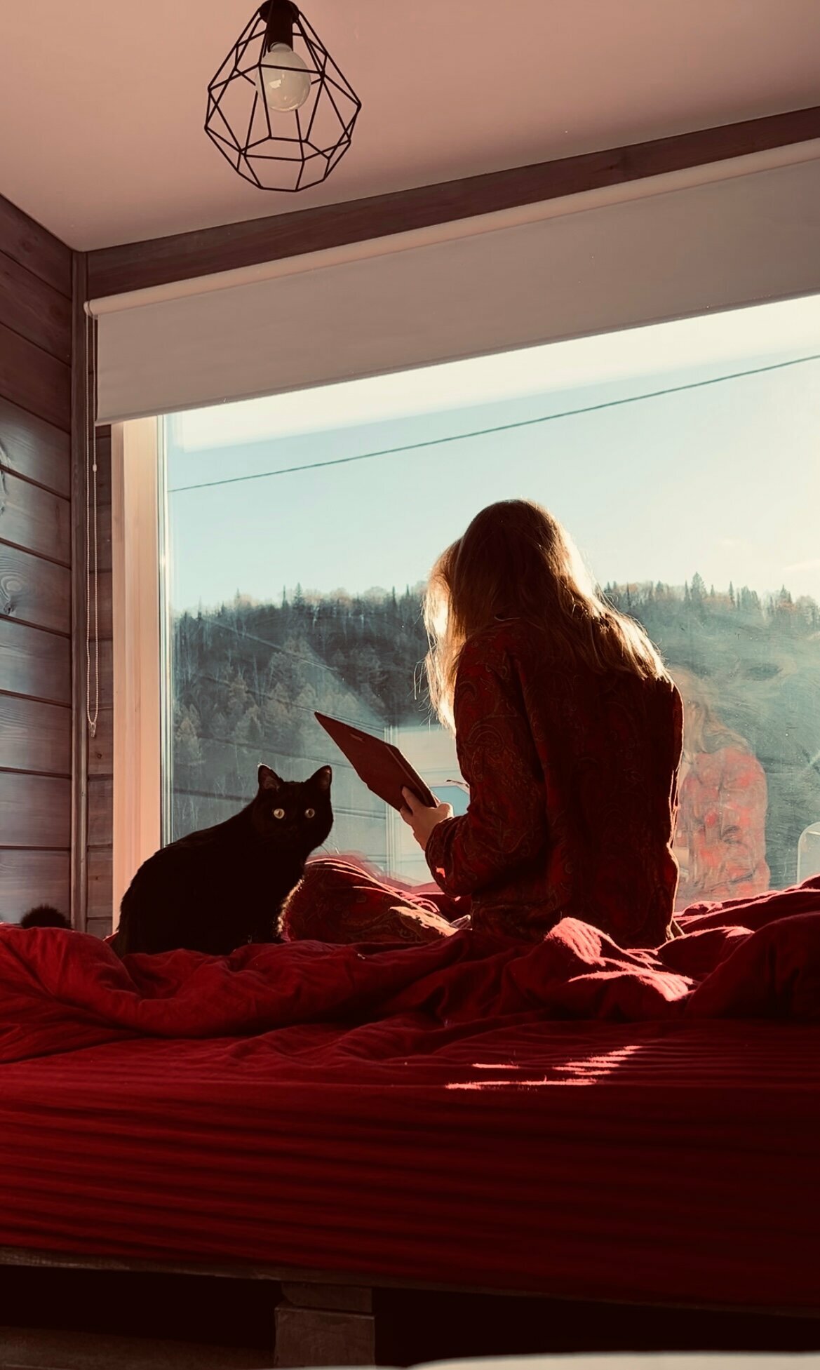 Четырехместный номер с видом на горы