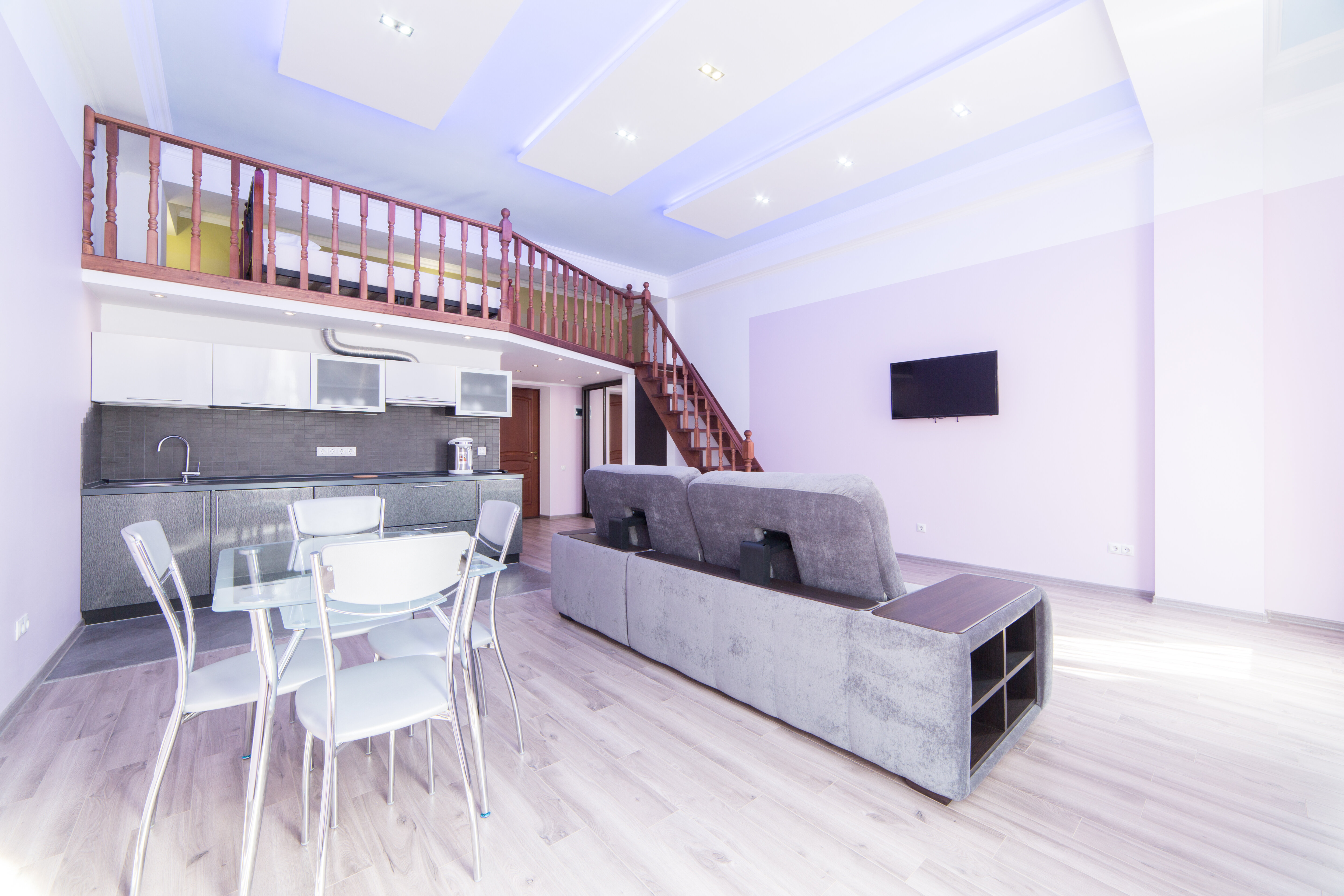 Двухуровневые апартаменты