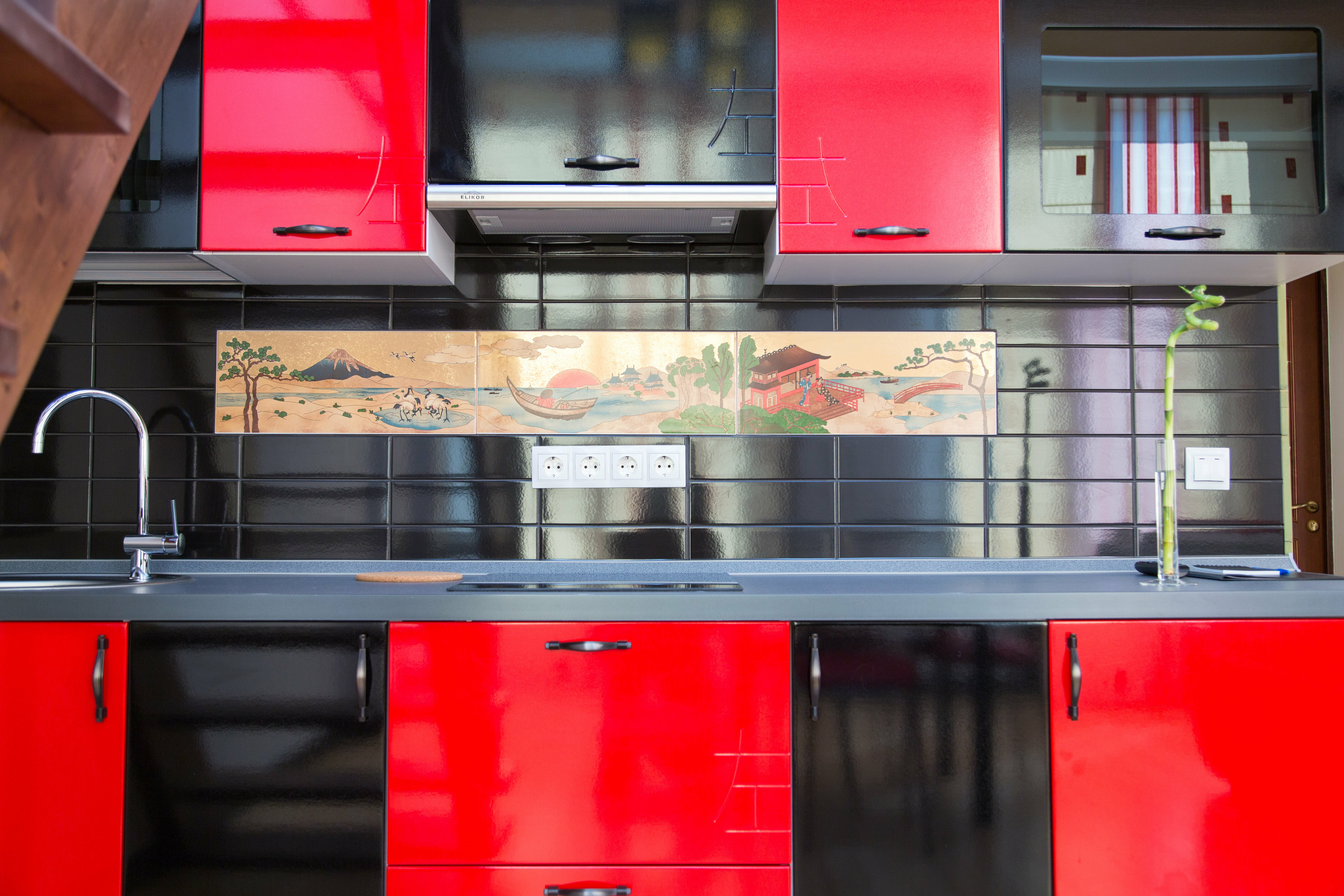 Апартаменты с двуспальной кроватью и кухней