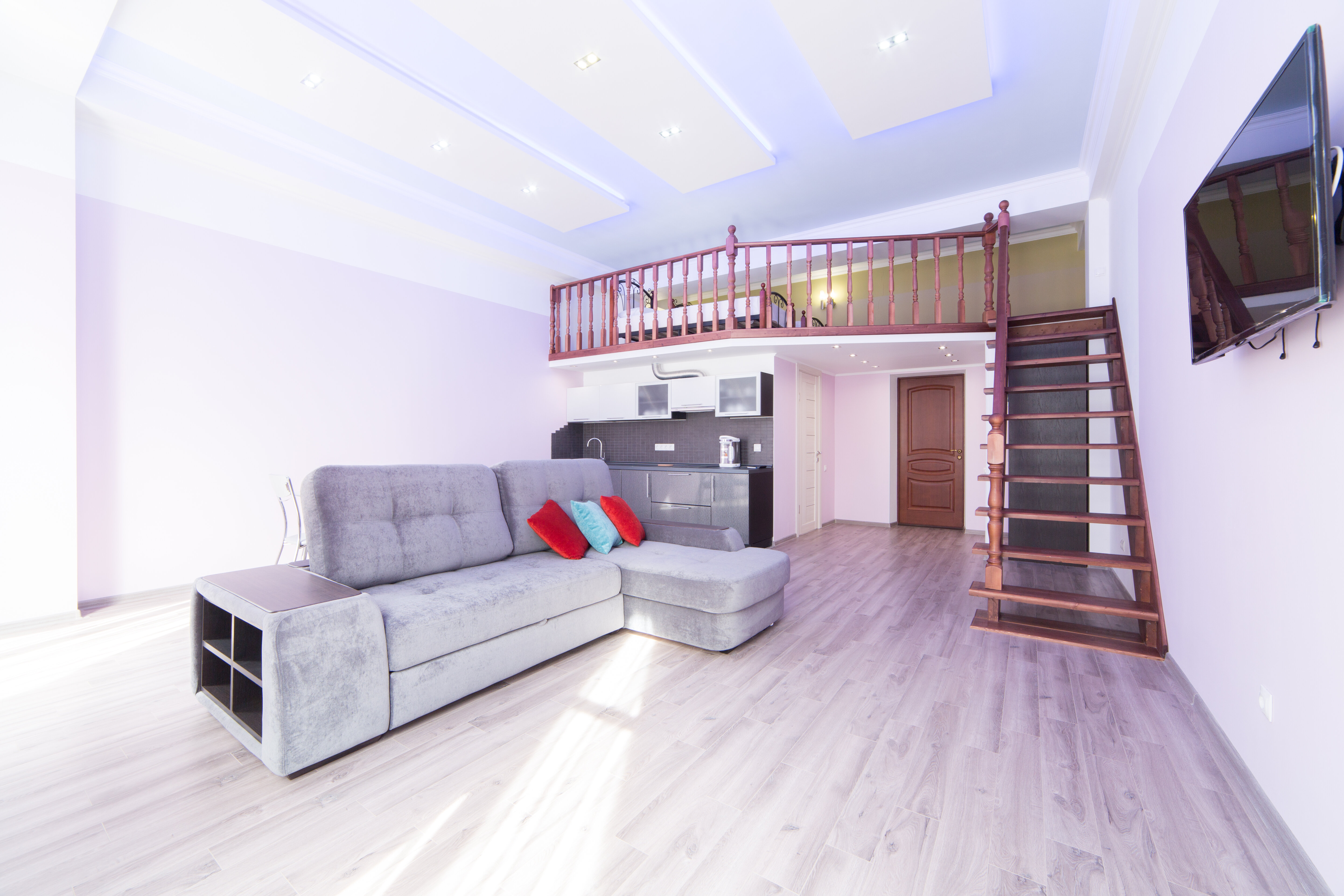 Двухуровневые апартаменты