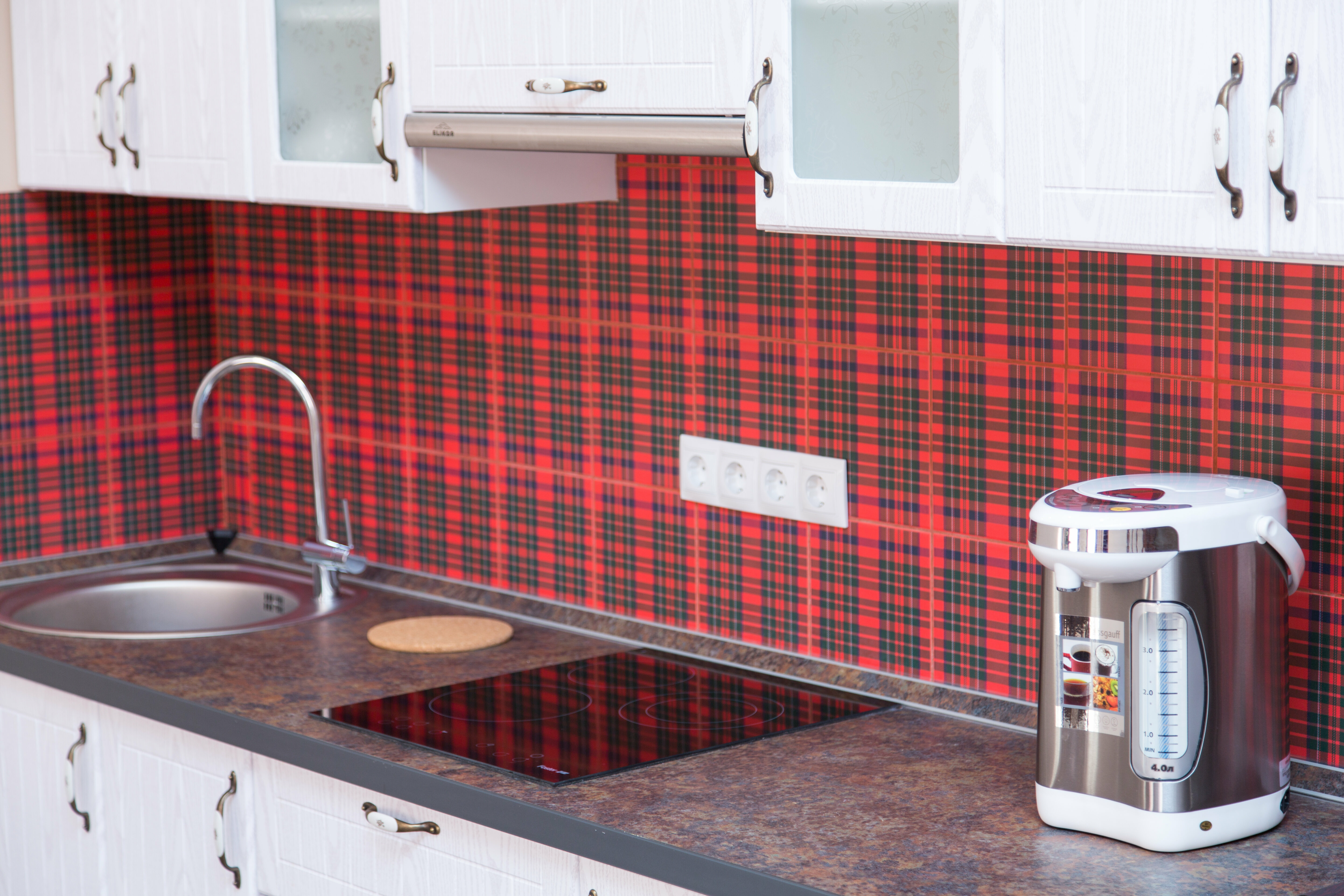 Апартаменты с 2-я односпальными кроватями и ванной комнатой 