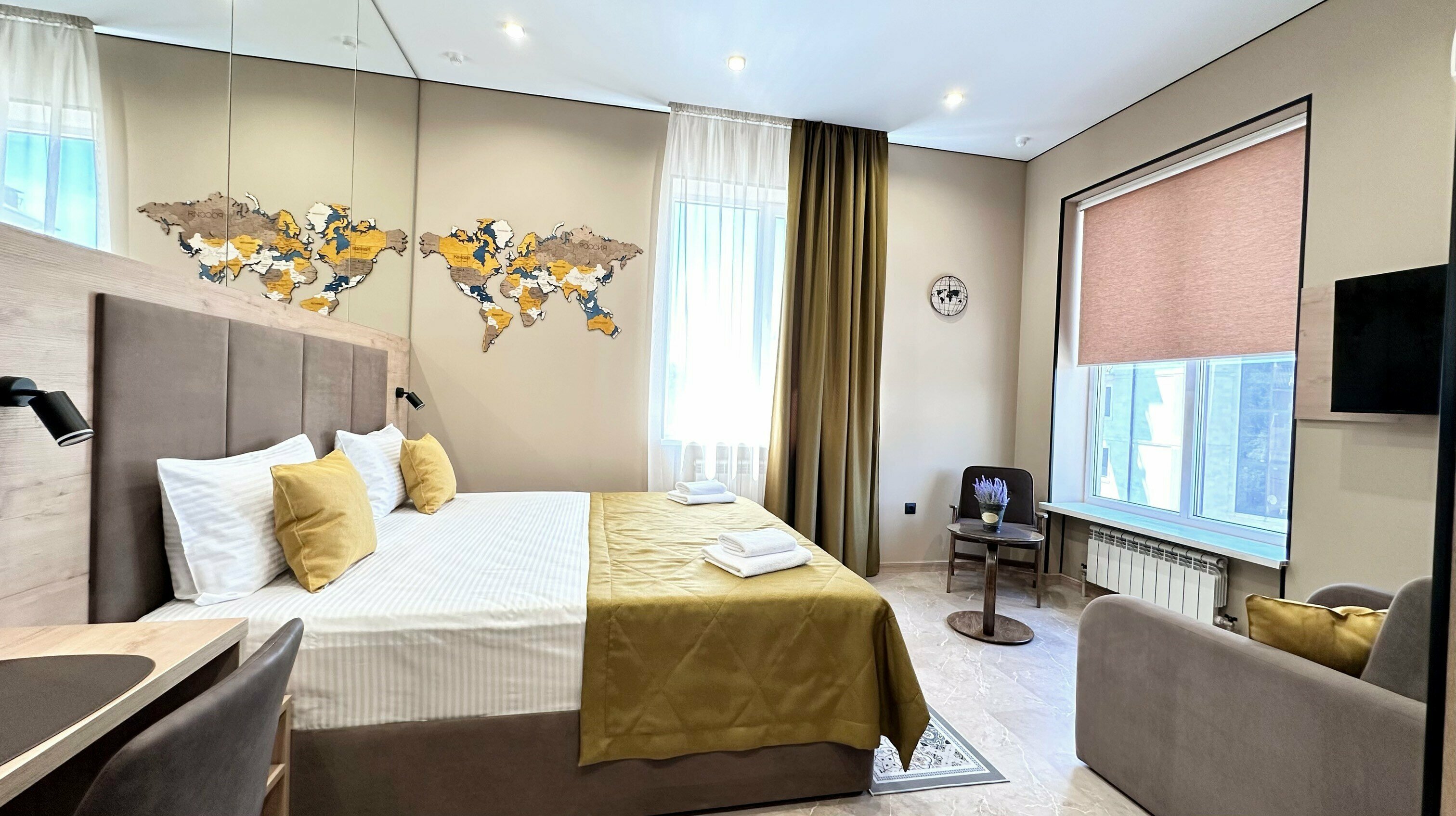 Двухместный номер Делюкс с 1 кроватью или 2 отдельными кроватями